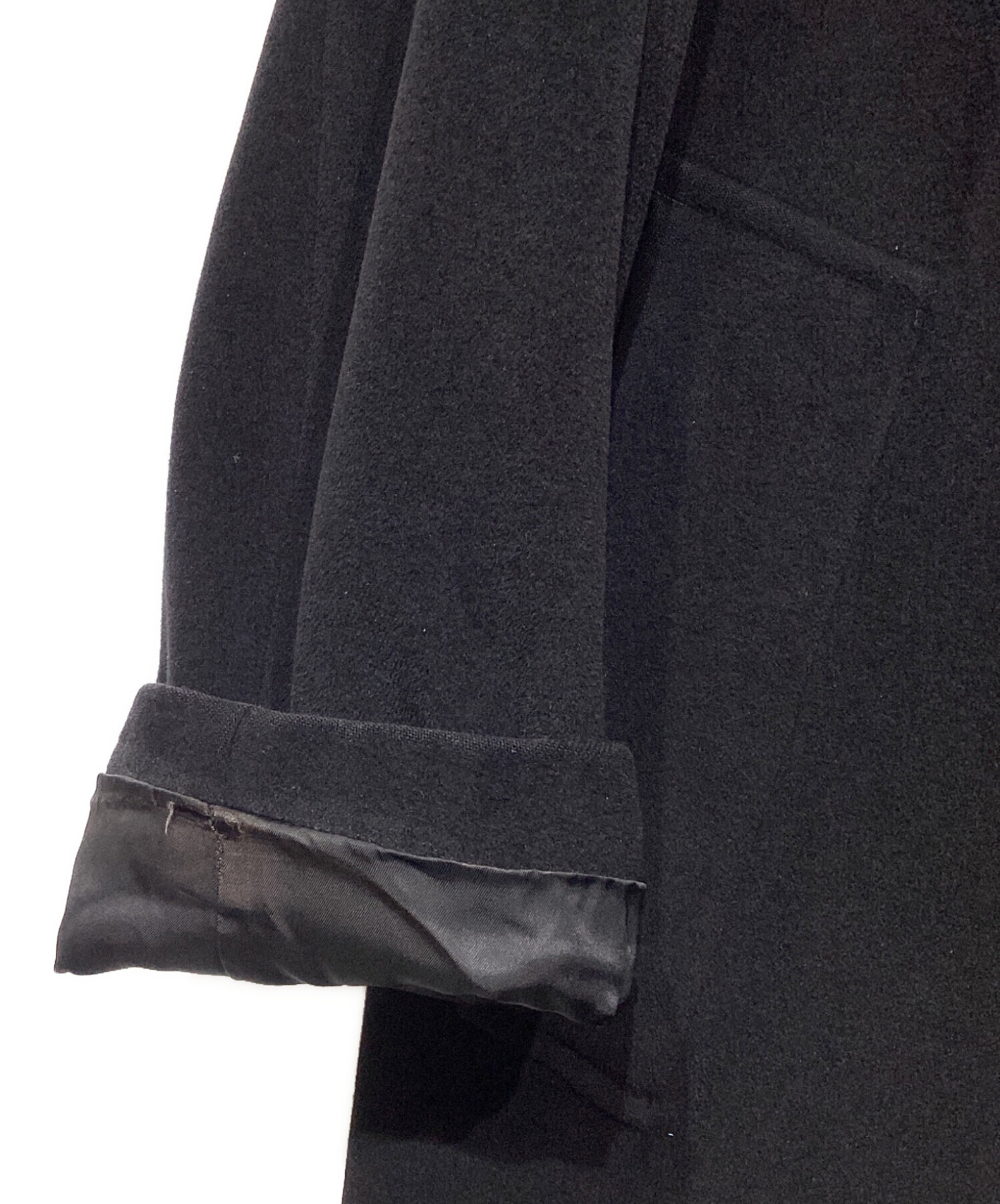 中古・古着通販】PAUL SMITH (ポールスミス) アンゴラ比翼コート