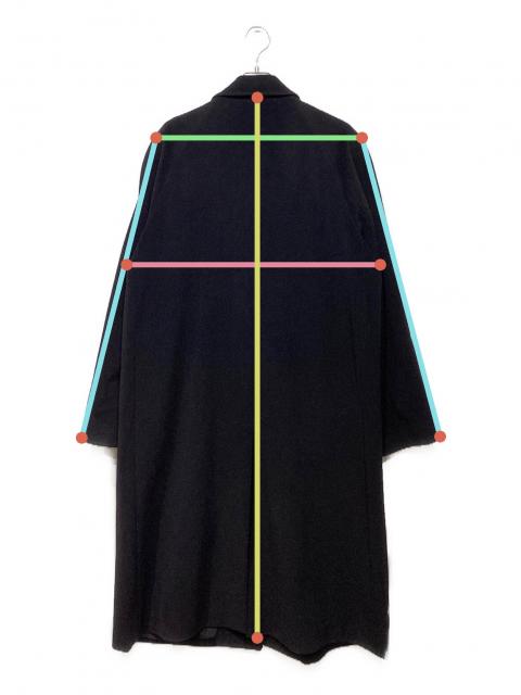 中古・古着通販】PAUL SMITH (ポールスミス) アンゴラ比翼コート