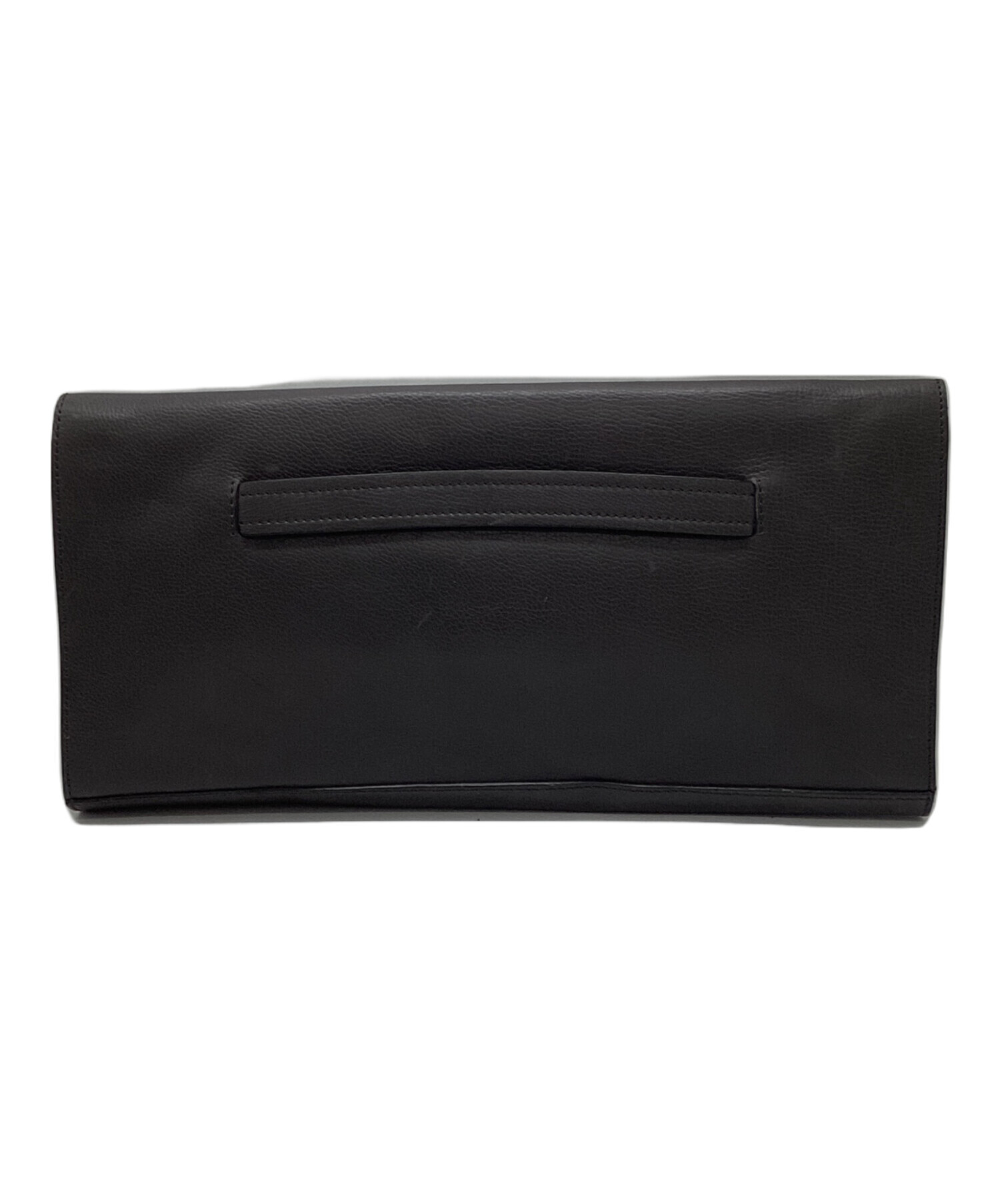 中古・古着通販】JIL SANDER (ジルサンダー) クラッチバッグ グレー 
