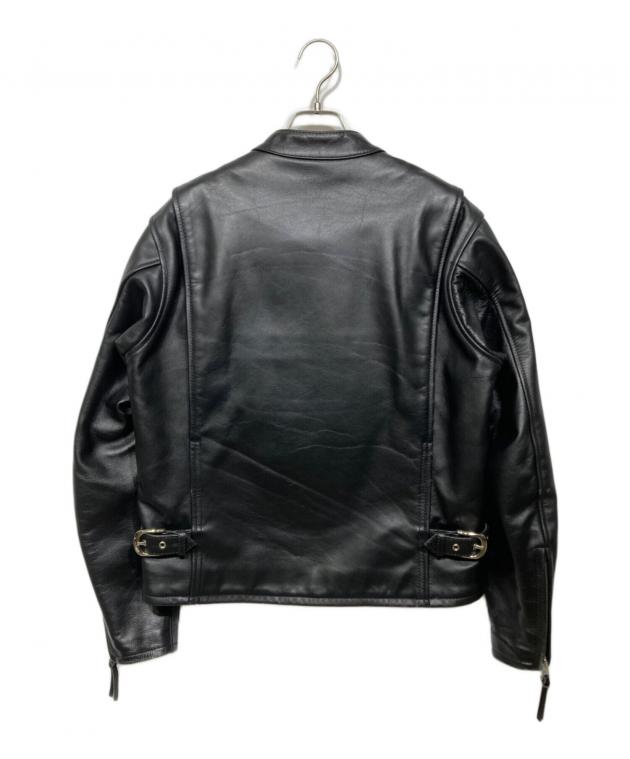 中古・古着通販】KADOYA (カドヤ) シングルライダースジャケット