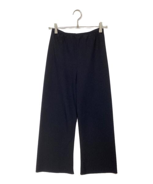 AP STUDIO ネイビー エラスティックパンツ 34 中古・古着通販】AP STUDIO (エーピーストゥディオ) 24SS エラ