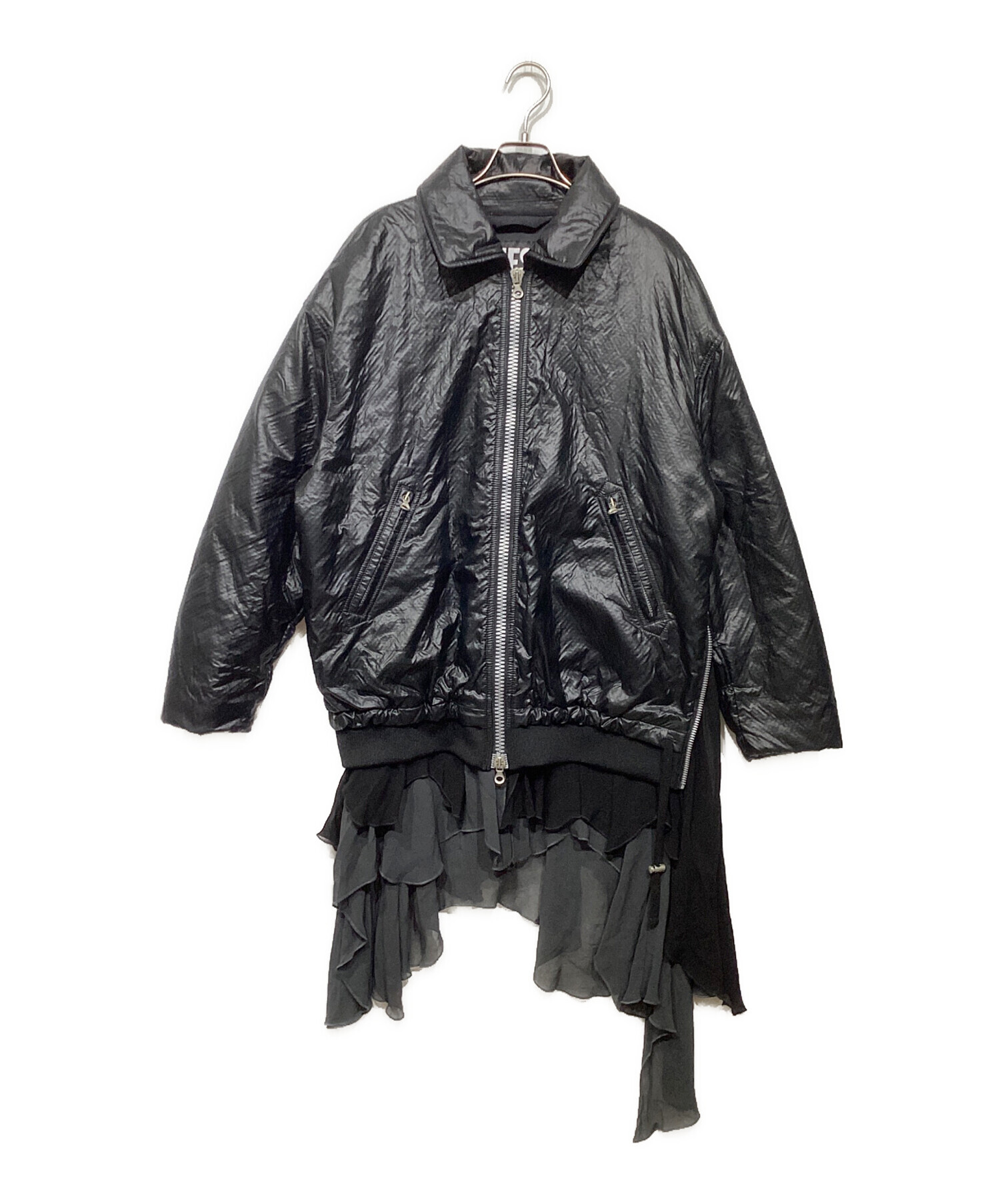 DIESEL G-ELEUサイズ36 フリルジャケット 中古・古着通販】DIESEL (ディーゼル) G-ELEU レイヤードフリル