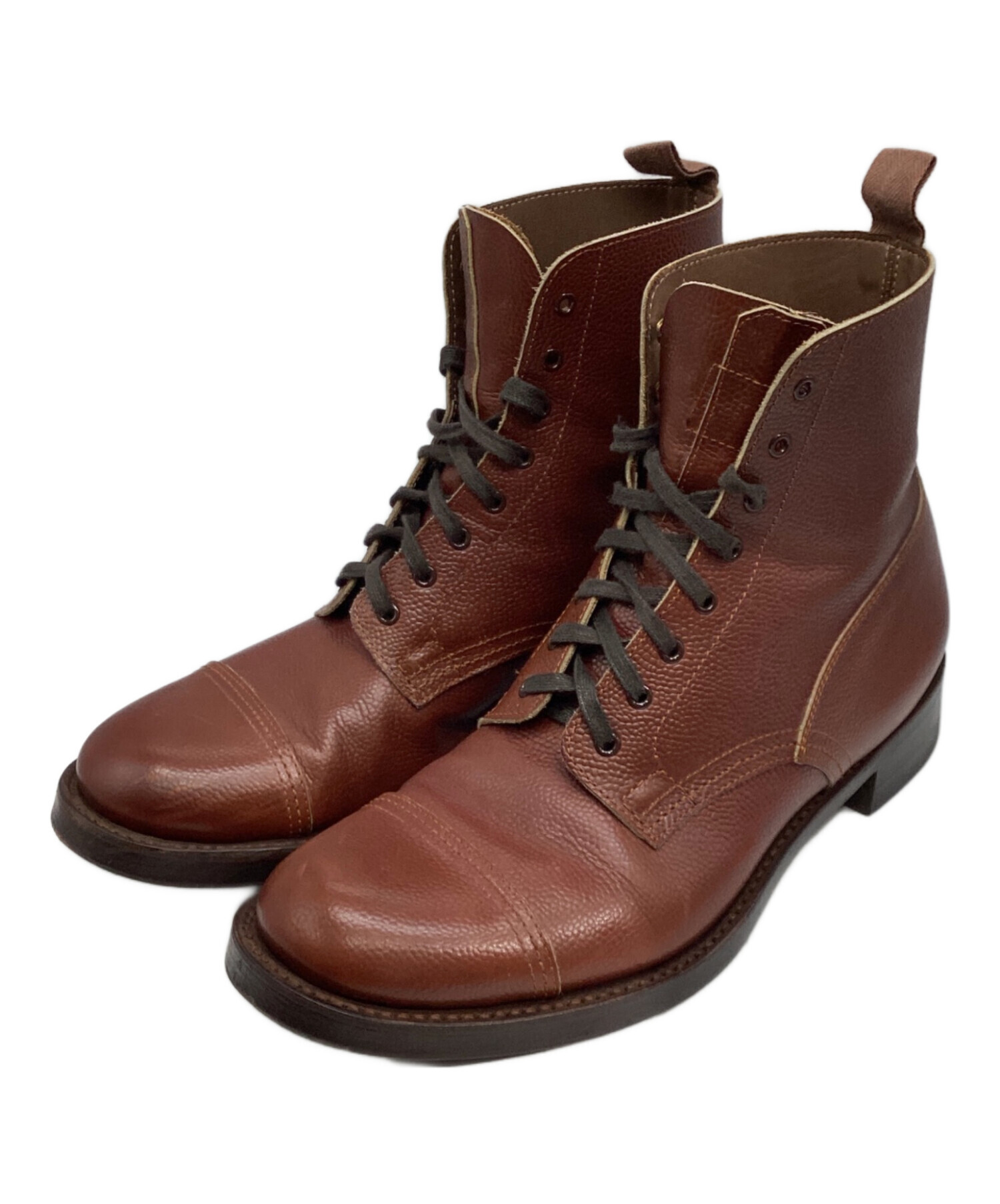 Bari　CLINCH　Uチップシューズ　US9.5　ブラウン　クリンチ 中古・古着通販】CLINCH (クリンチ) Brass Shoe co. (ブラス シュー