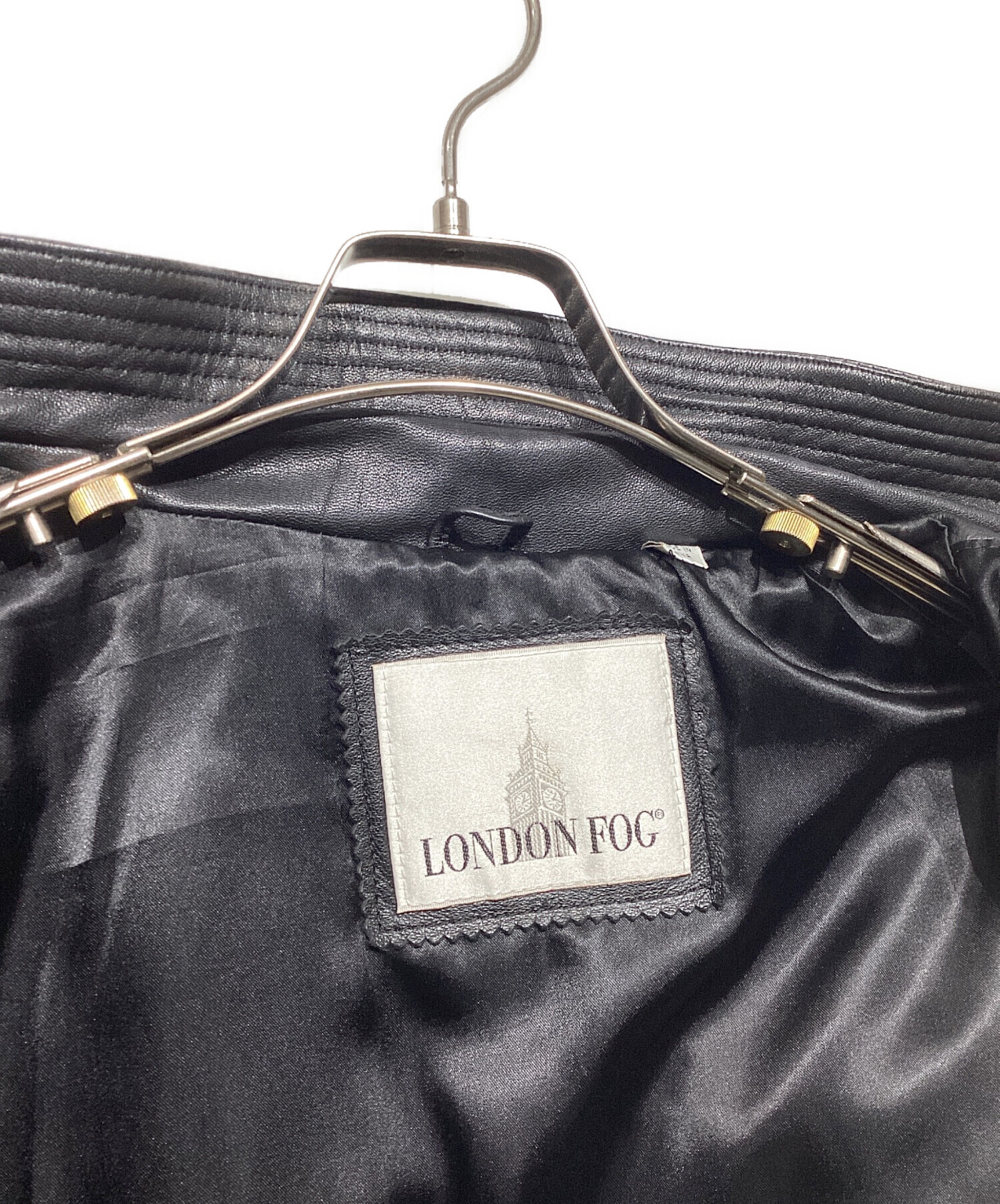 中古・古着通販】london fog (ロンドンフォグ) ハイネックレザー