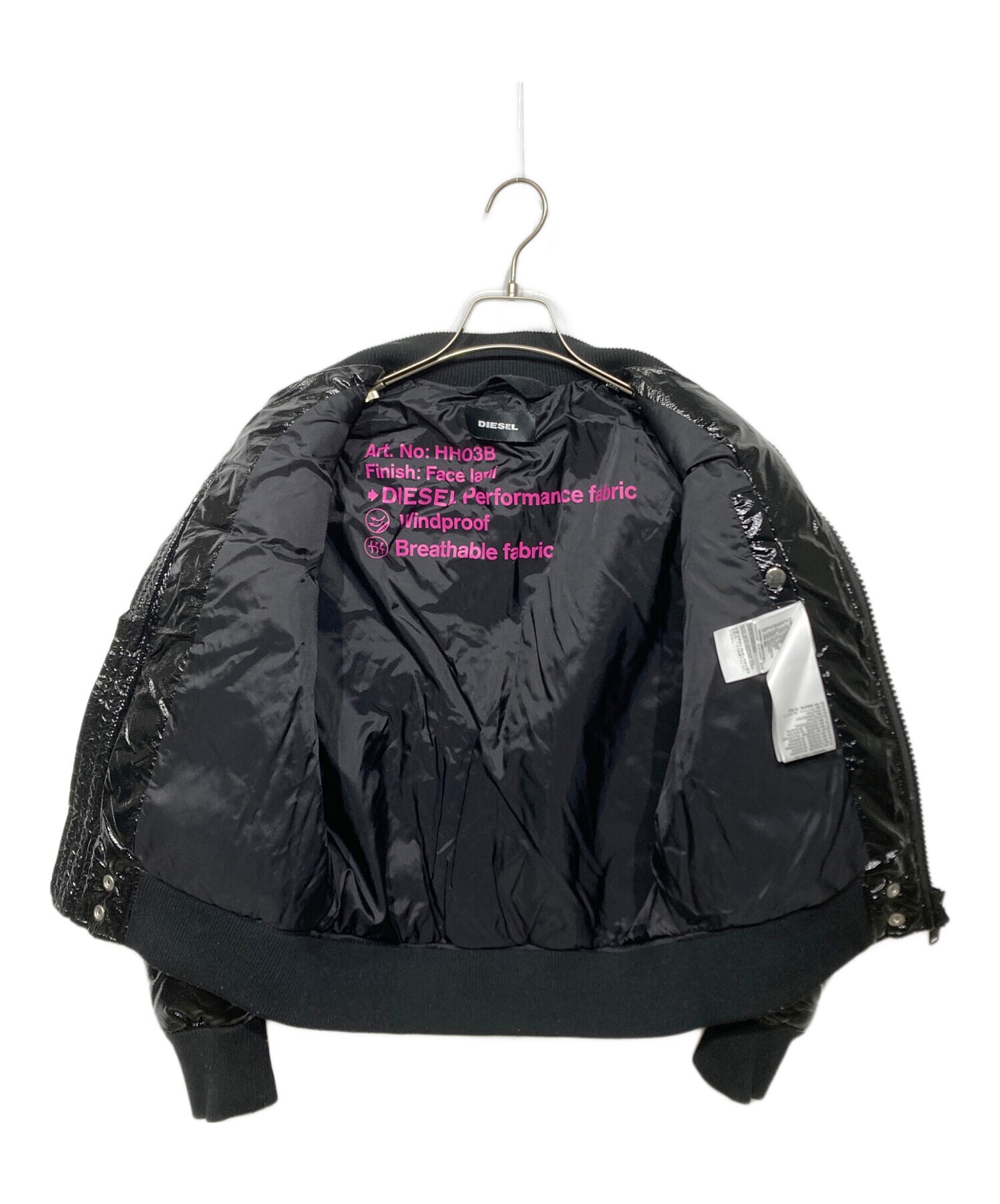 中古・古着通販】DIESEL (ディーゼル) ANEMOSTOPパテントボンバー