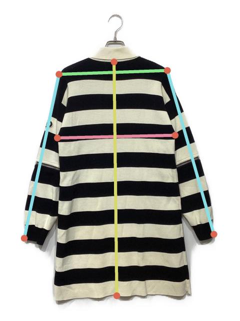 中古・古着通販】GUCCI (グッチ) ワッペン付 ボーダーワンピース