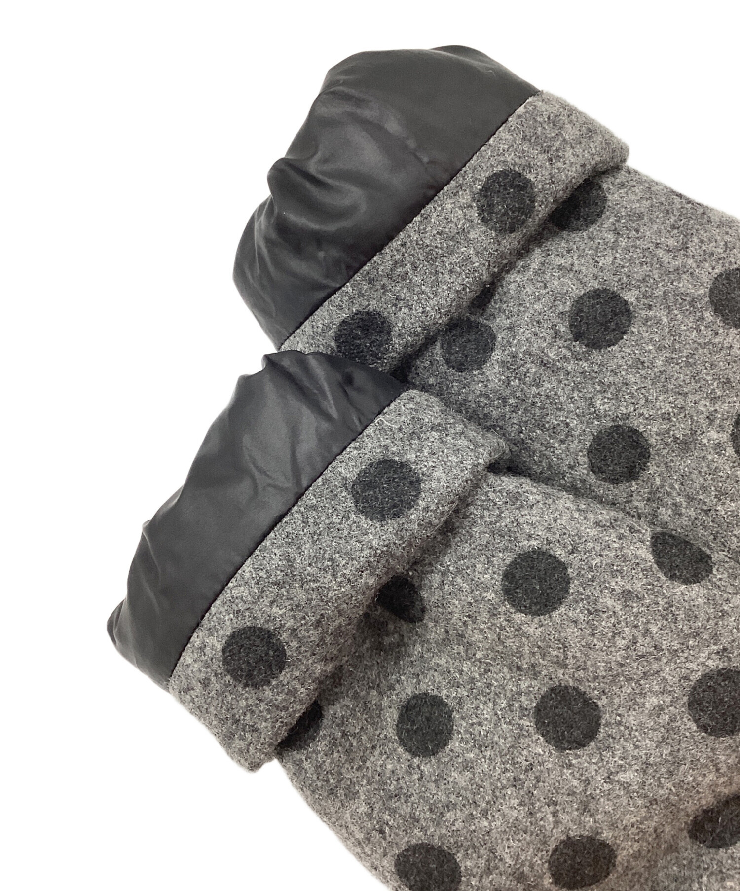 トリココムデギャルソン 丸襟 ドット　薄手ジャケット　カーディガン 中古・古着通販】tricot COMME des GARCONS (トリココムデギャルソン