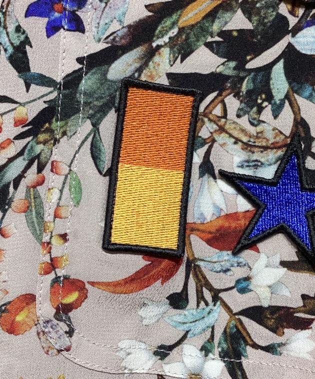大きいサイズ　バーバリー　春秋物　シルク混生地使用　セットアップ 中古・古着通販】BURBERRY (バーバリー) 総柄シルクセットアップ