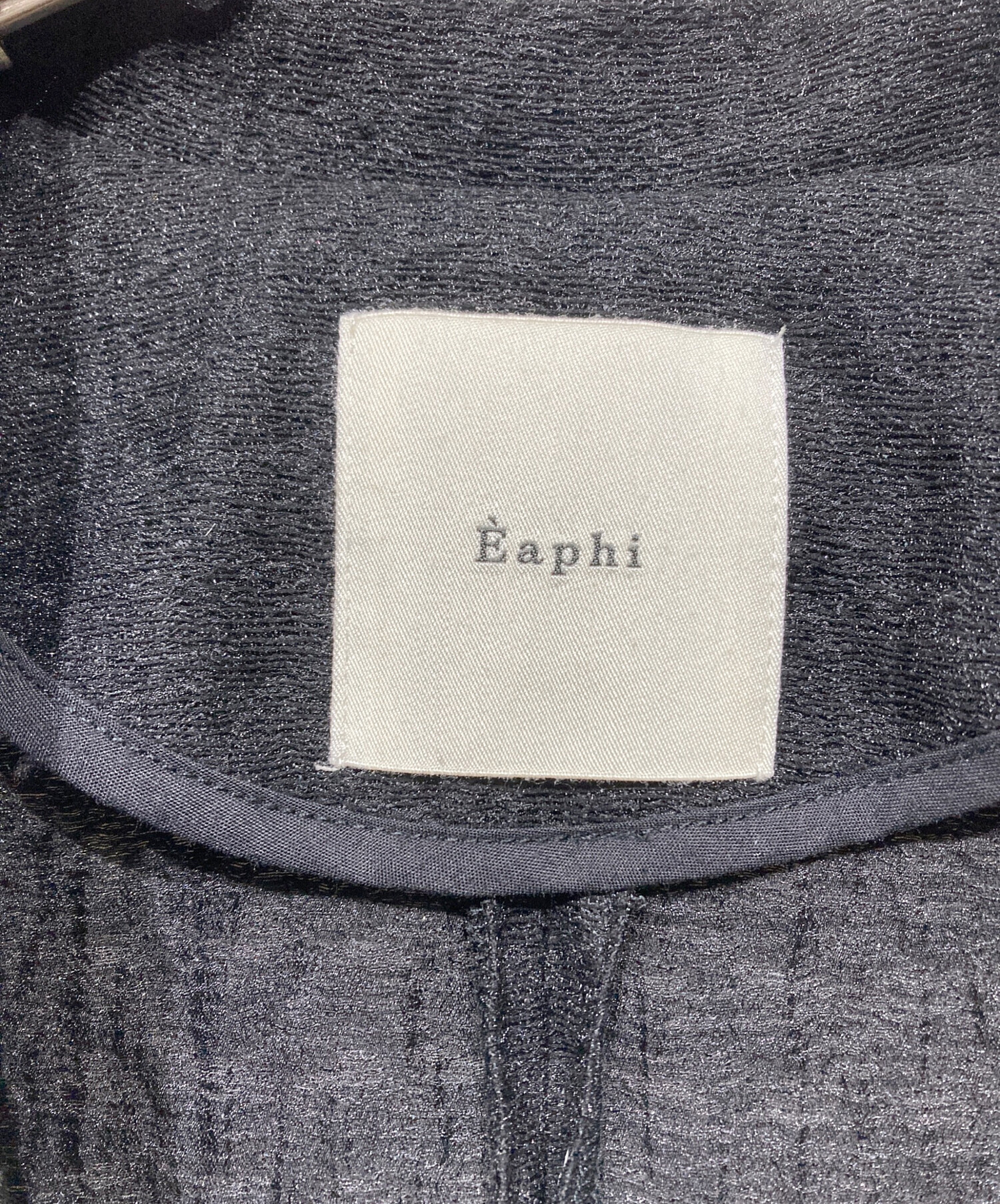 中古・古着通販】Eaphi (エフィ) RANDOM BUTTON SHEER JACKET 83002
