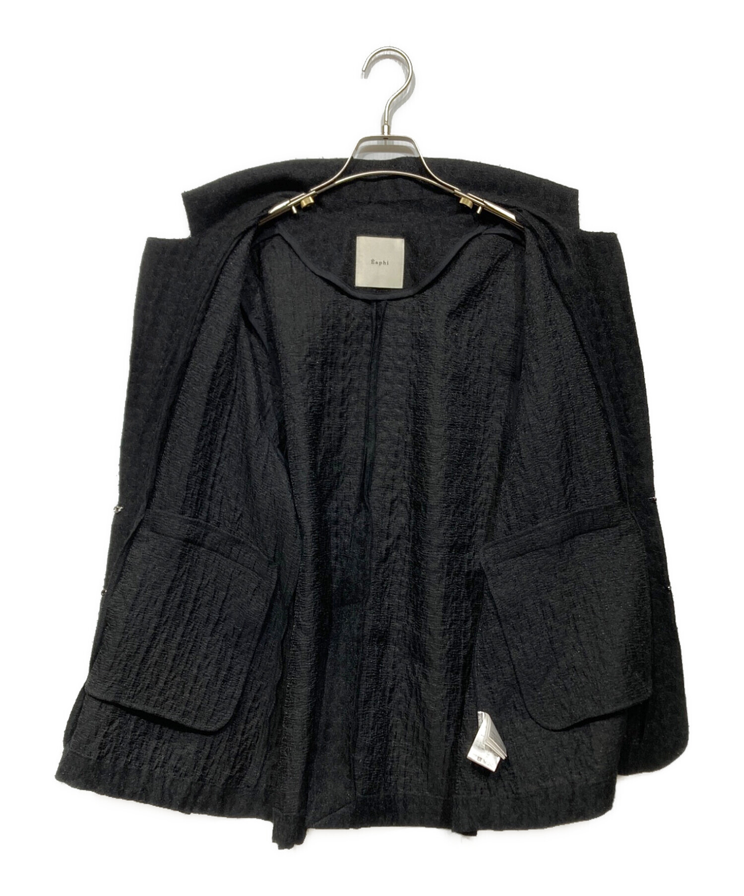 中古・古着通販】Eaphi (エフィ) RANDOM BUTTON SHEER JACKET 83002