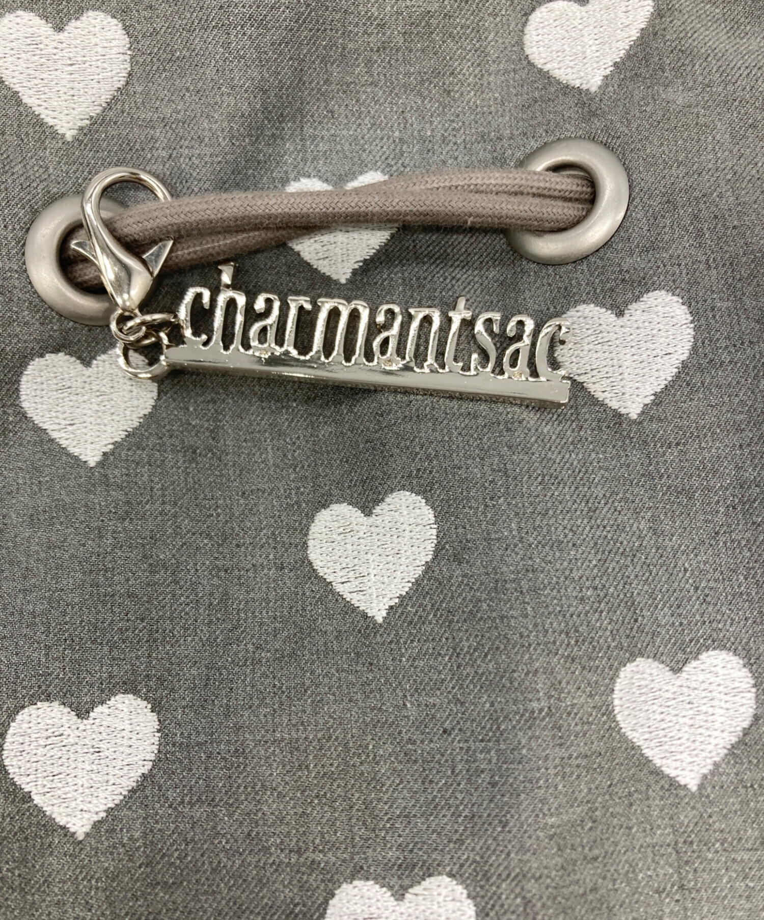 中古・古着通販】charmantsac (シャルマントサック) ハート エンブロイ