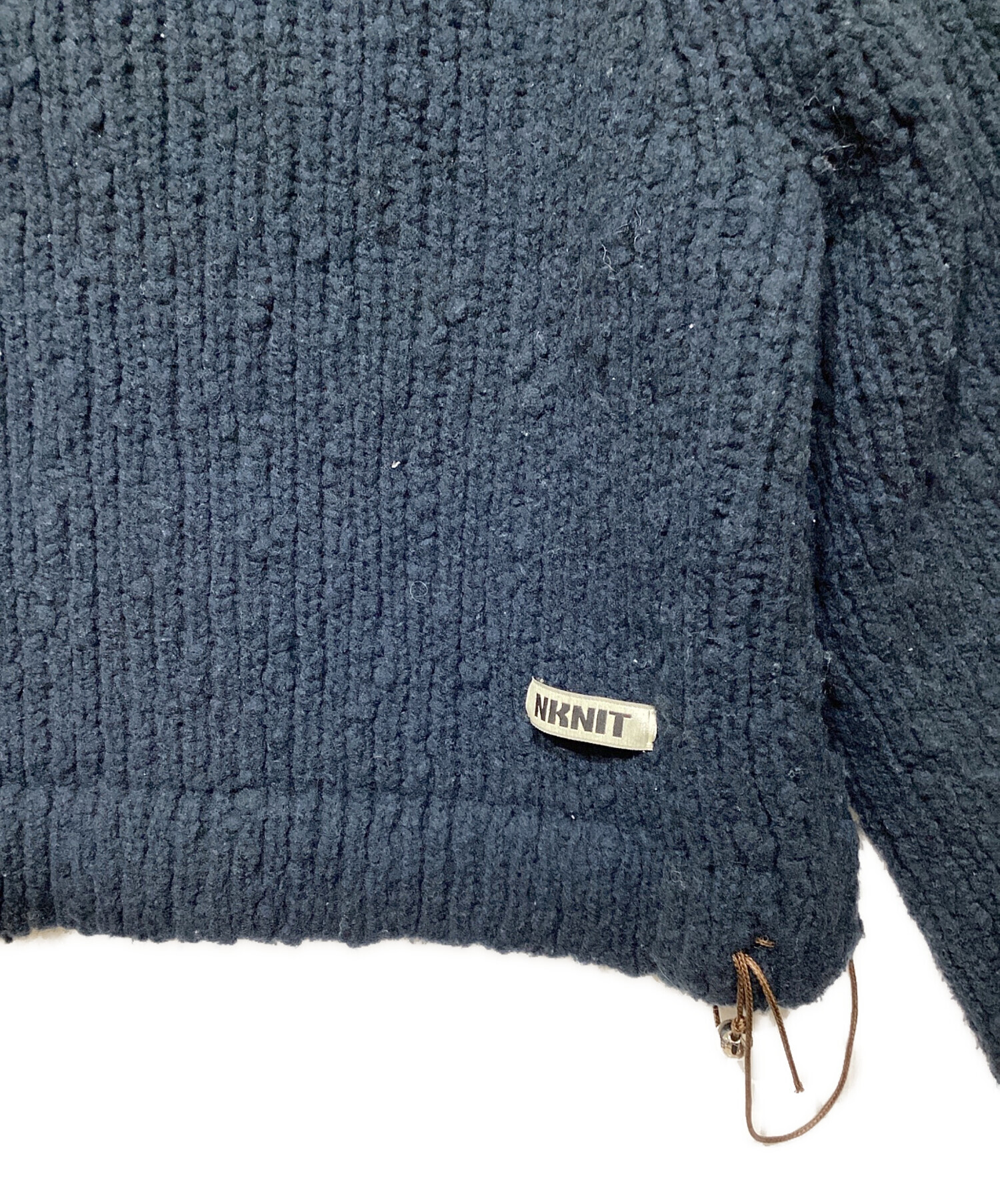 中古・古着通販】NKNIT (ンニット) 2way high neck KNIT 24AW-N012