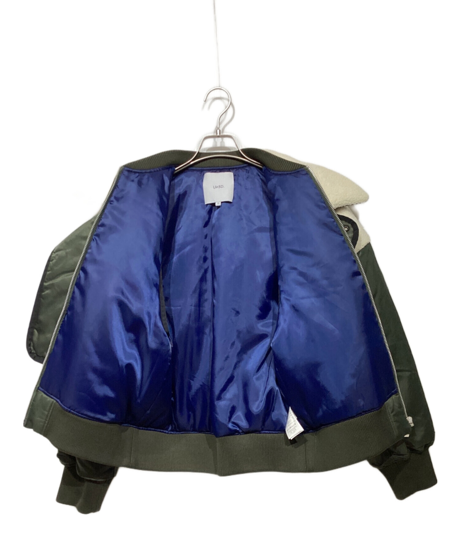 中古・古着通販】UN3D. (アンスリード) ボアドッキングブルゾン