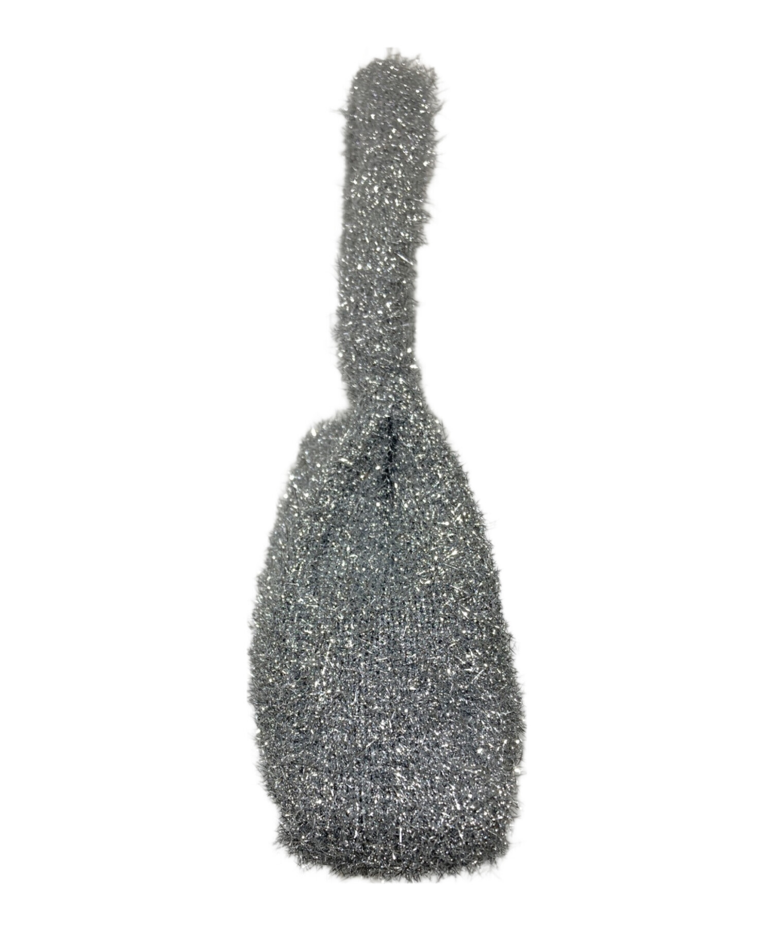 中古・古着通販】NKNIT (エヌニット) kira kira hand bag シルバー