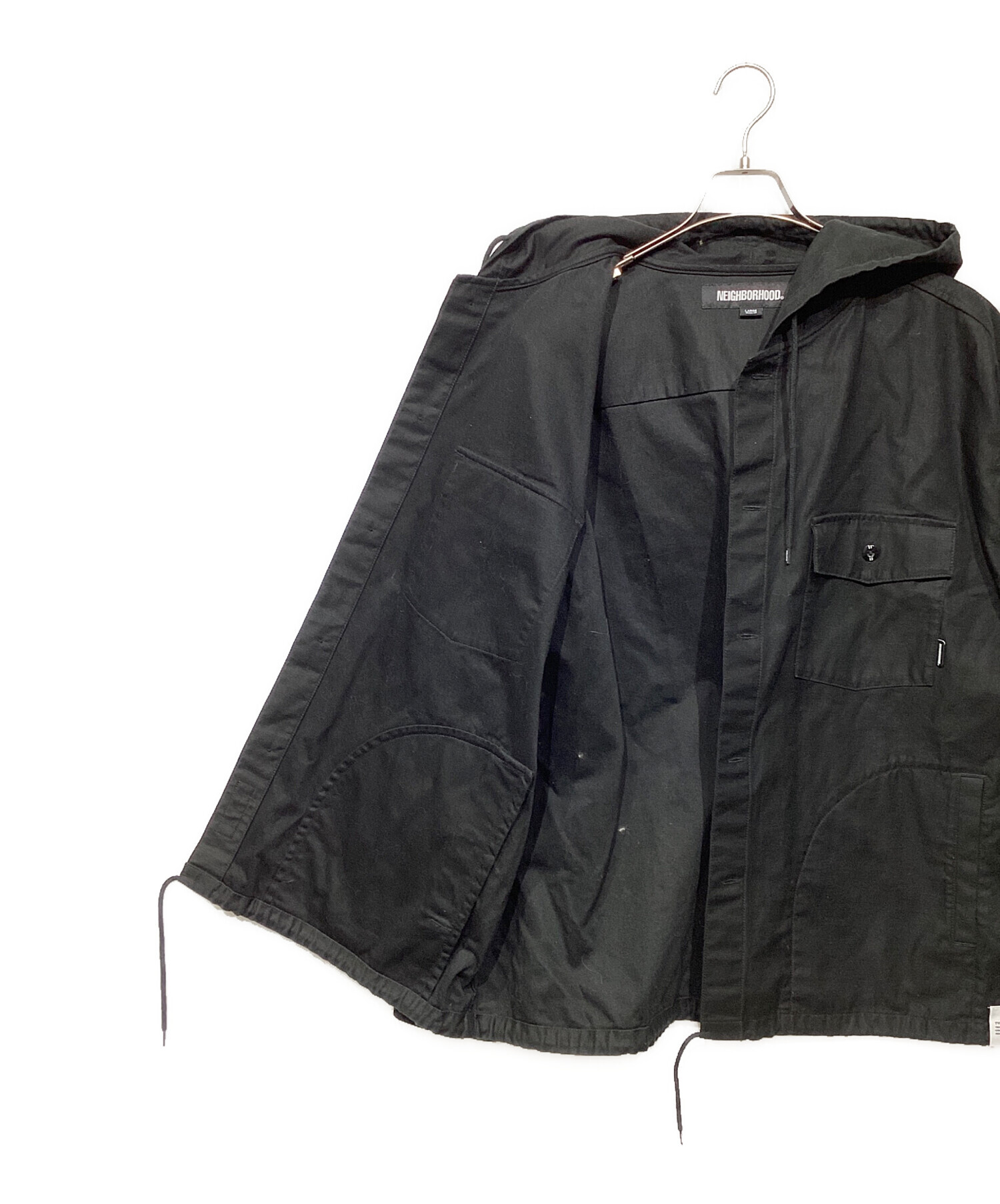 中古・古着通販】NEIGHBORHOOD (ネイバーフッド) HOODED SHIRT LS