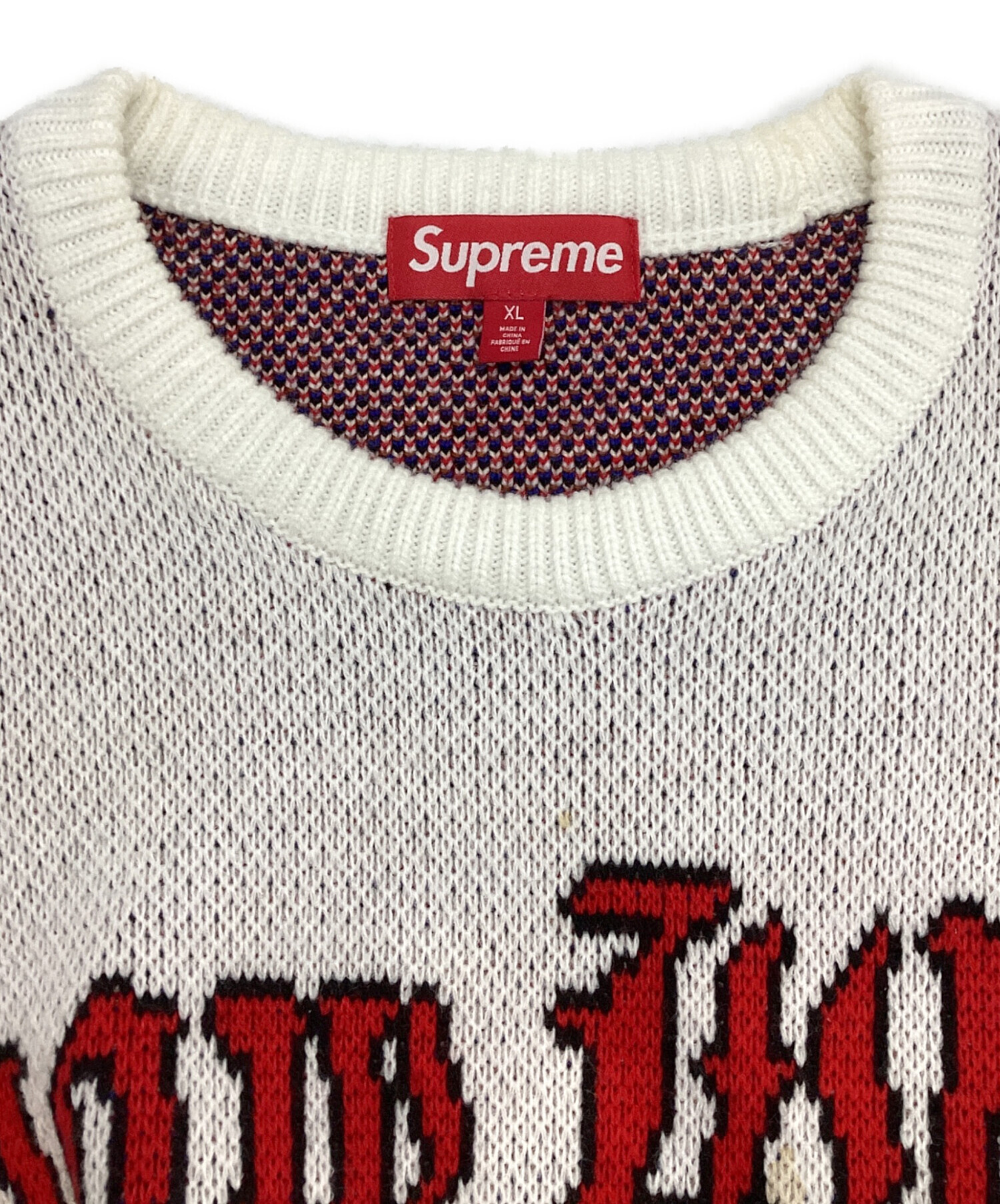 supreme sweater  white L セーター SUPREME SNOW WHITE SWEATER - Spyder｜セレクトショップ｜茨城県水戸市