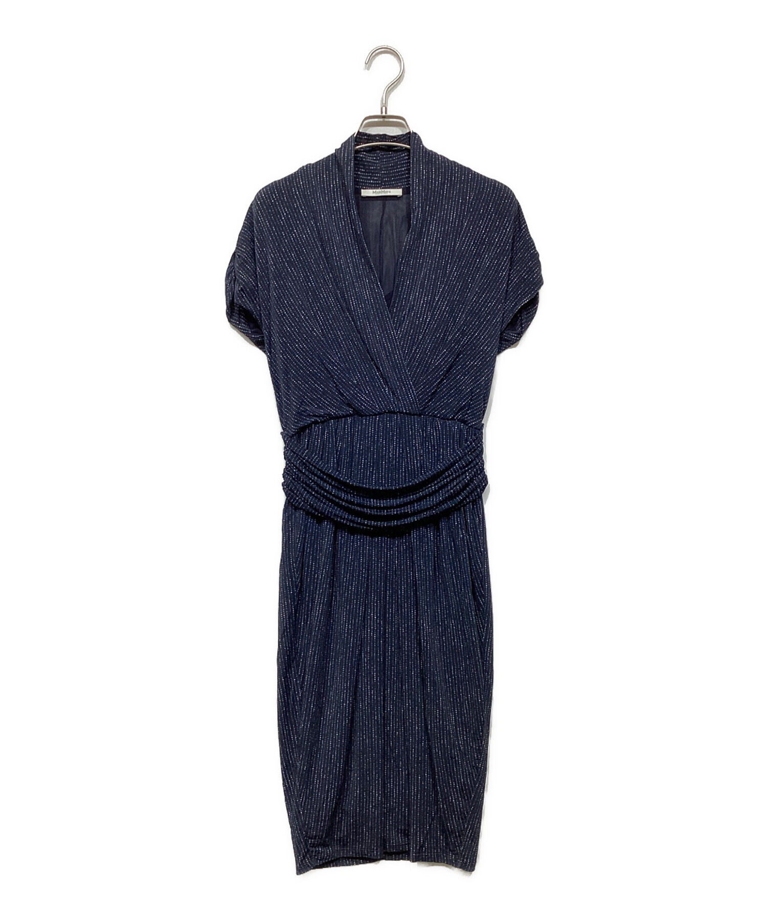 中古・古着通販】MaxMara (マックスマーラ) カシュクールジャージー 