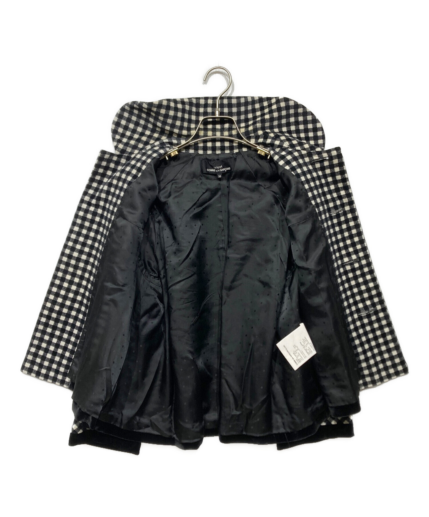 コムデギャルソン　トリコ　ジャケット 中古・古着通販】tricot COMME des GARCONS (トリココムデギャルソン