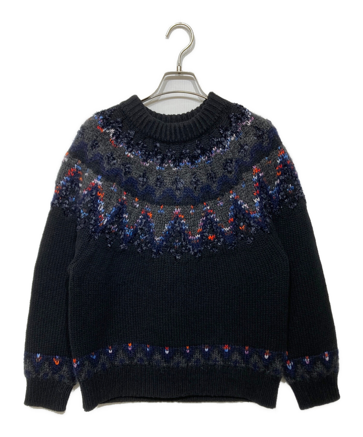 中古・古着通販】Coohem (コーヘン) ノルディック柄ニット 11-214-031