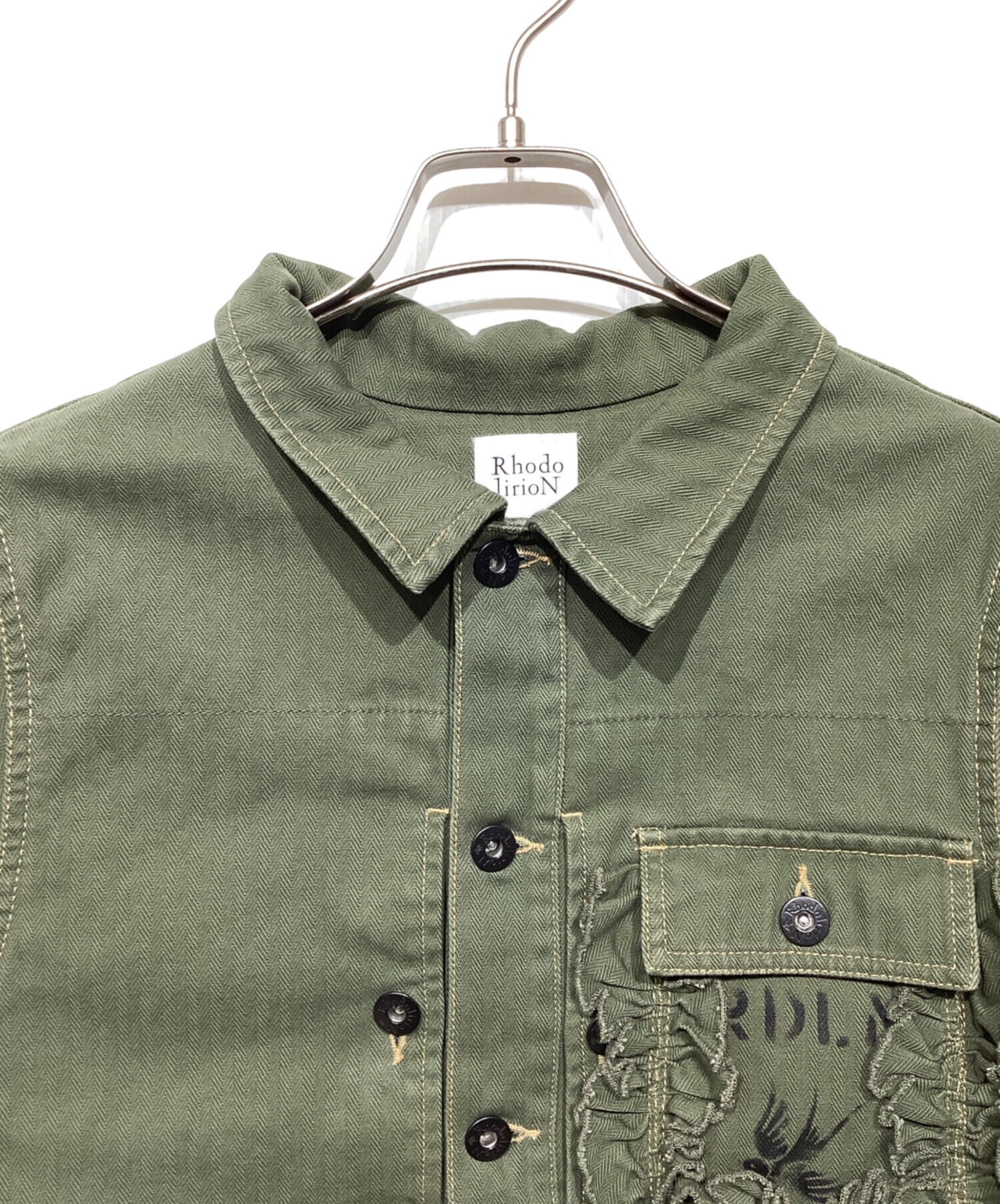 中古・古着通販】RHODOLIRION (ロドリリオン) ヘリンボーン 