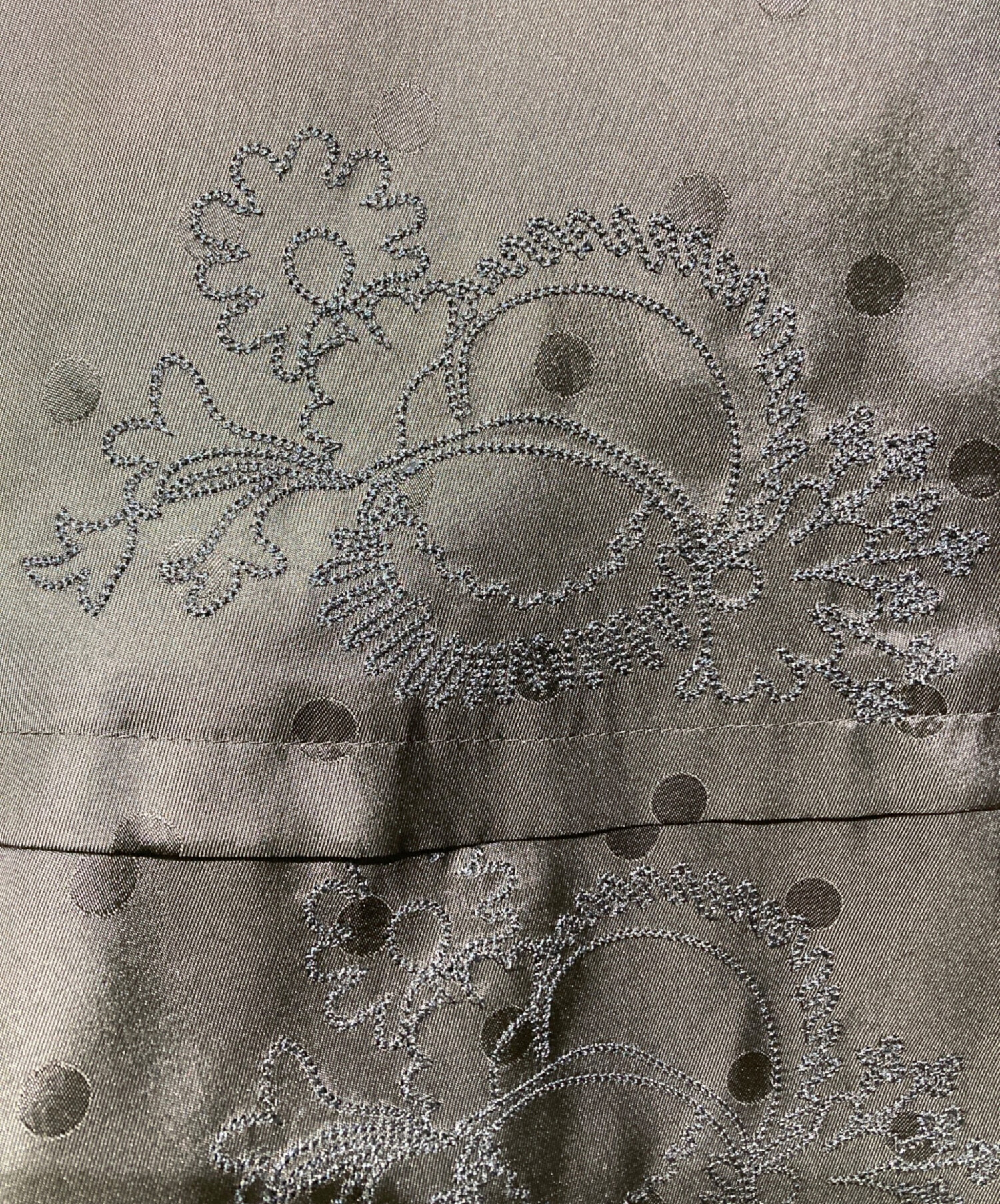 tricot COMME des GARCONS 刺繍　ロングスカート 中古・古着通販】tricot COMME des GARCONS (トリココムデギャルソン