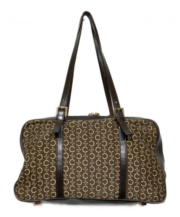 中古・古着通販】CELINE (セリーヌ) Cマカダム柄ミニボストンバッグ