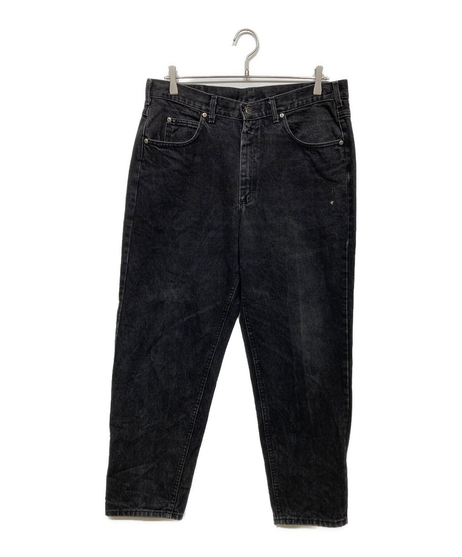 vintage 90s Lee SPORT 後染めブラック XL ブラックデニム 中古・古着通販】LEE (リー) 後染めブラックデニムパンツ ブラック