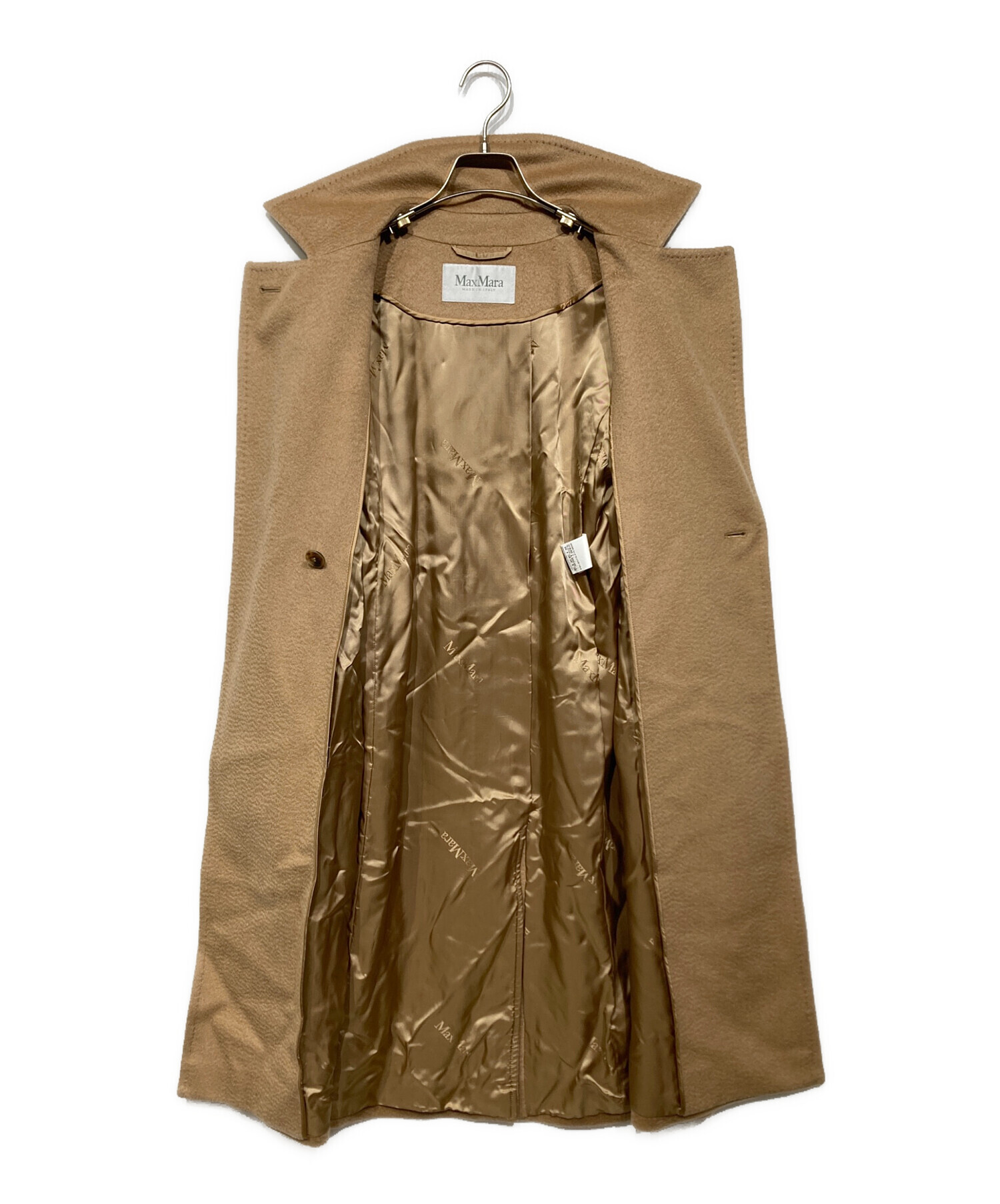 中古・古着通販】MaxMara (マックスマーラ) キャメル ベルテッドラップ