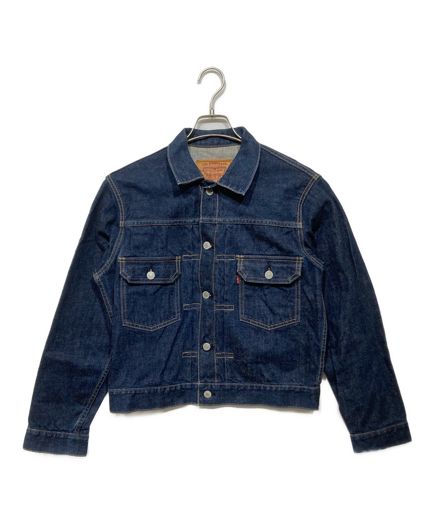 Levi's インディゴ デニムジャケット　セカンド 中古・古着通販】LEVI'S (リーバイス) 2ndタイプ デニムジャケット