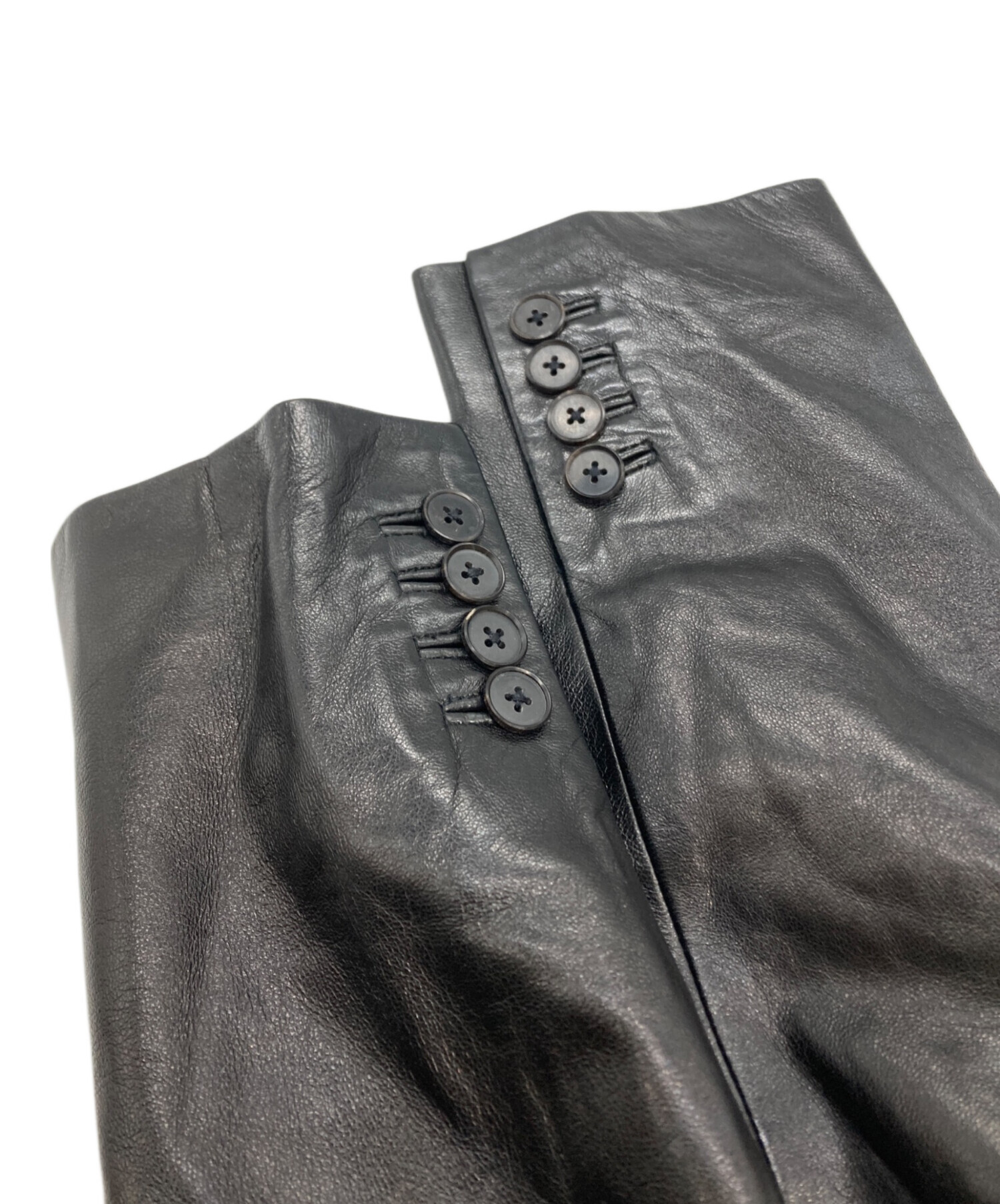 中古・古着通販】RALPH LAUREN (ラルフローレン) ラムレザー3B