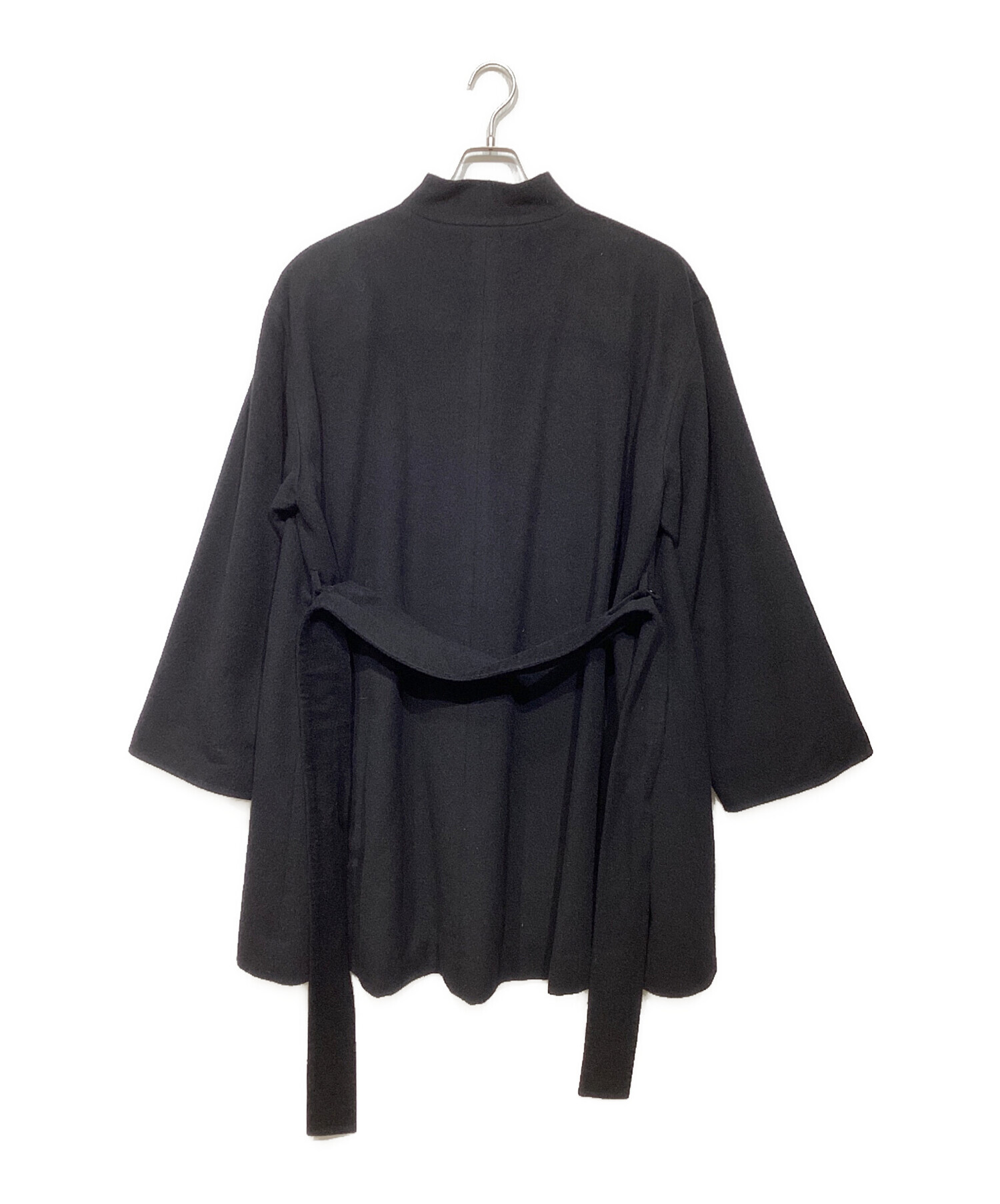 最終価格、クリスチャンディオール　ノーカラージャケット　￼L 黒 未使用に近い 中古・古着通販】Christian Dior (クリスチャン ディオール) Aライン