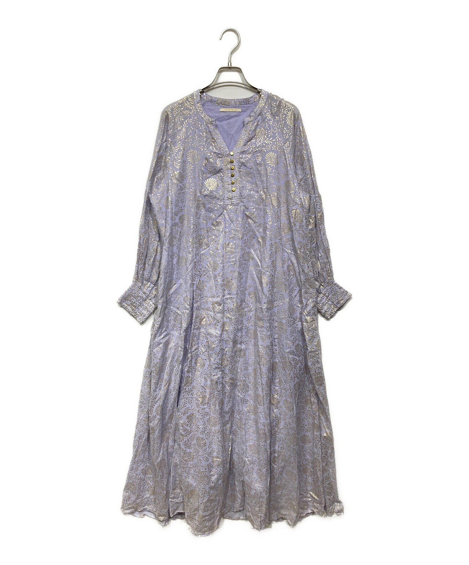 中古・古着通販】ne quittez pas (ヌキテパ) Cotton Voile Foil Flower 