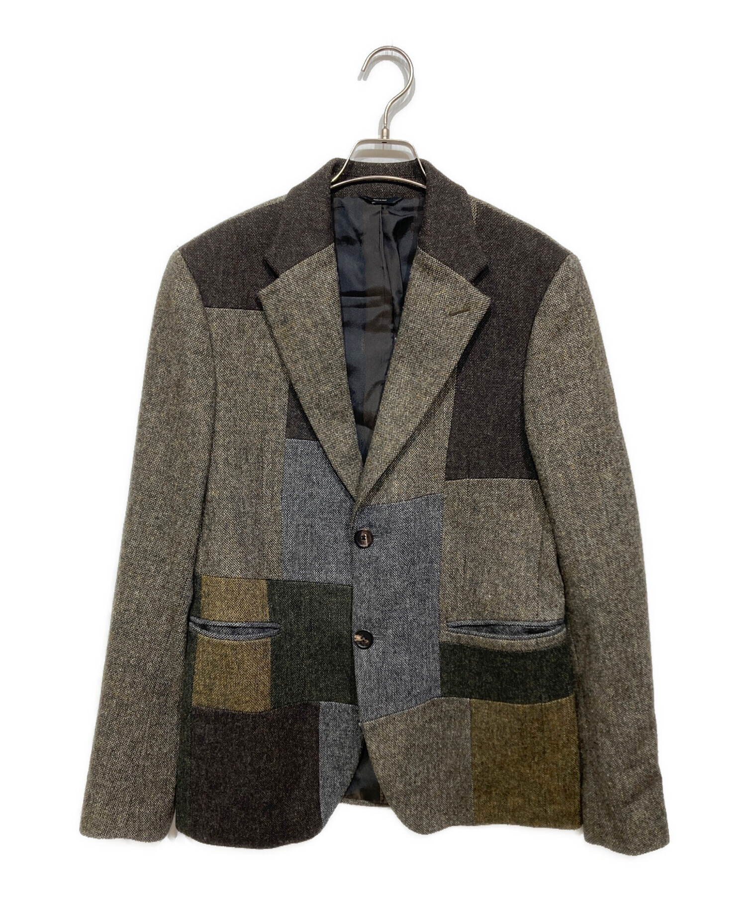 中古・古着通販】FENDI (フェンディ) パッチワークツイードジャケット