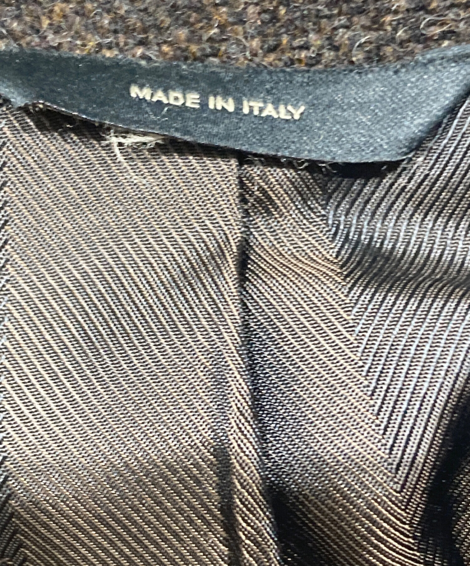 中古・古着通販】FENDI (フェンディ) パッチワークツイードジャケット