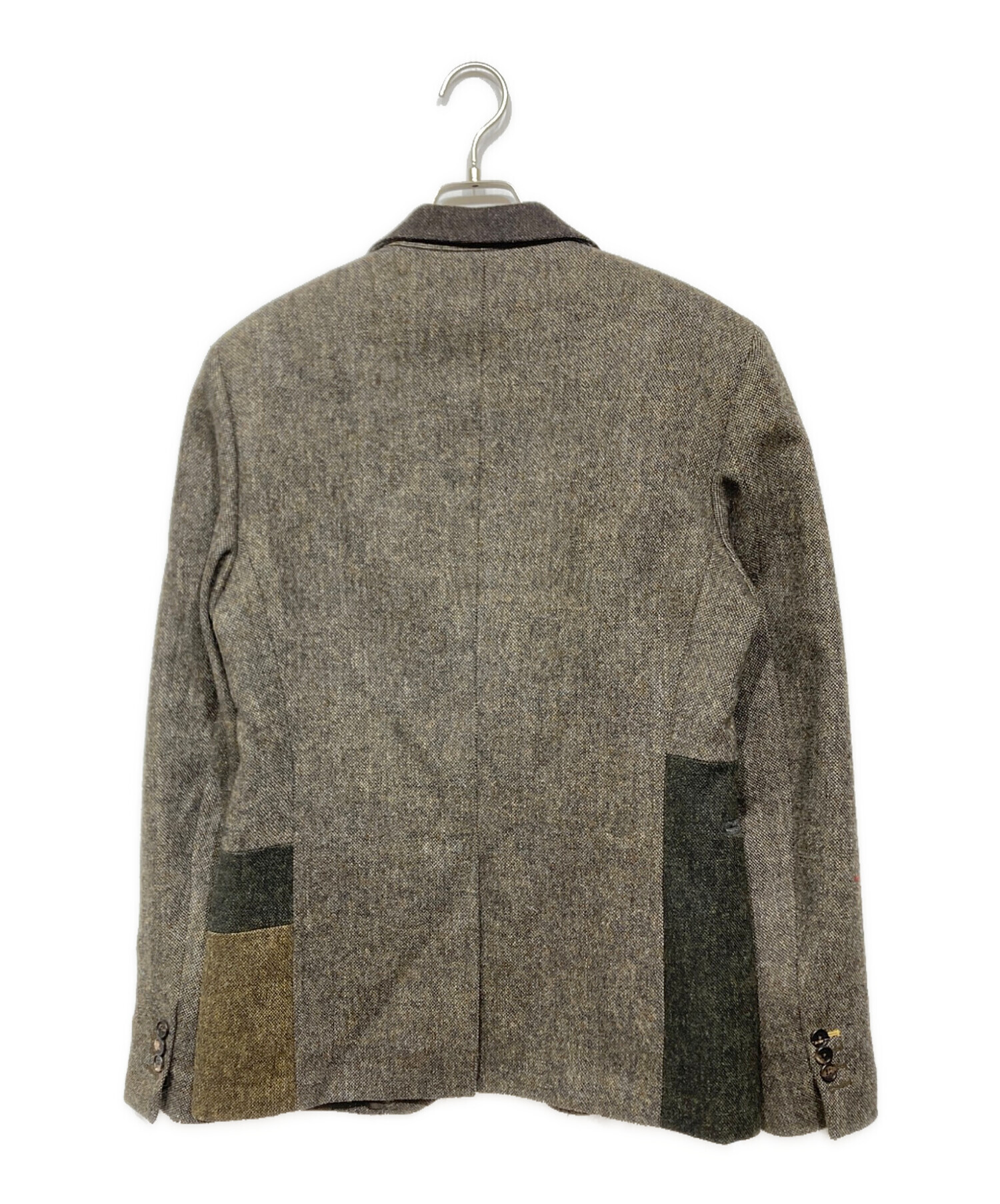 中古・古着通販】FENDI (フェンディ) パッチワークツイードジャケット