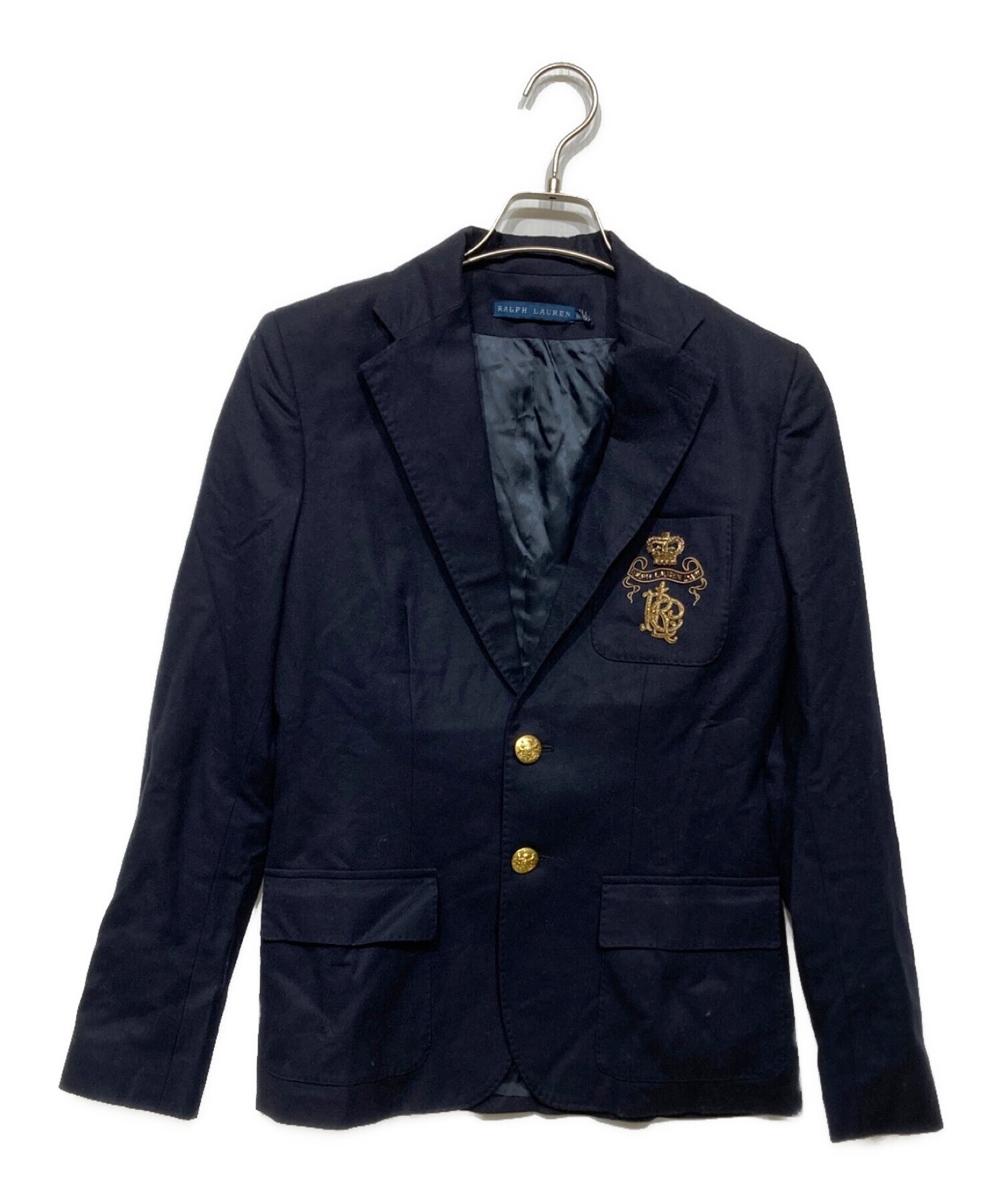 中古・古着通販】RALPH LAUREN (ラルフローレン) 金釦紺ブレザー