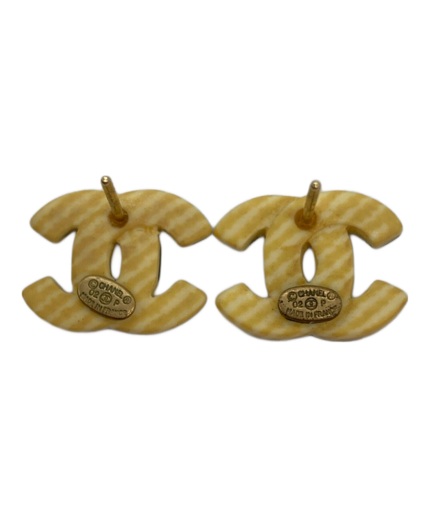 ●シャネル　ココ　ピアス　片耳　刻印02P ○シャネル ココ ピアス 片耳 刻印02P - メルカリ