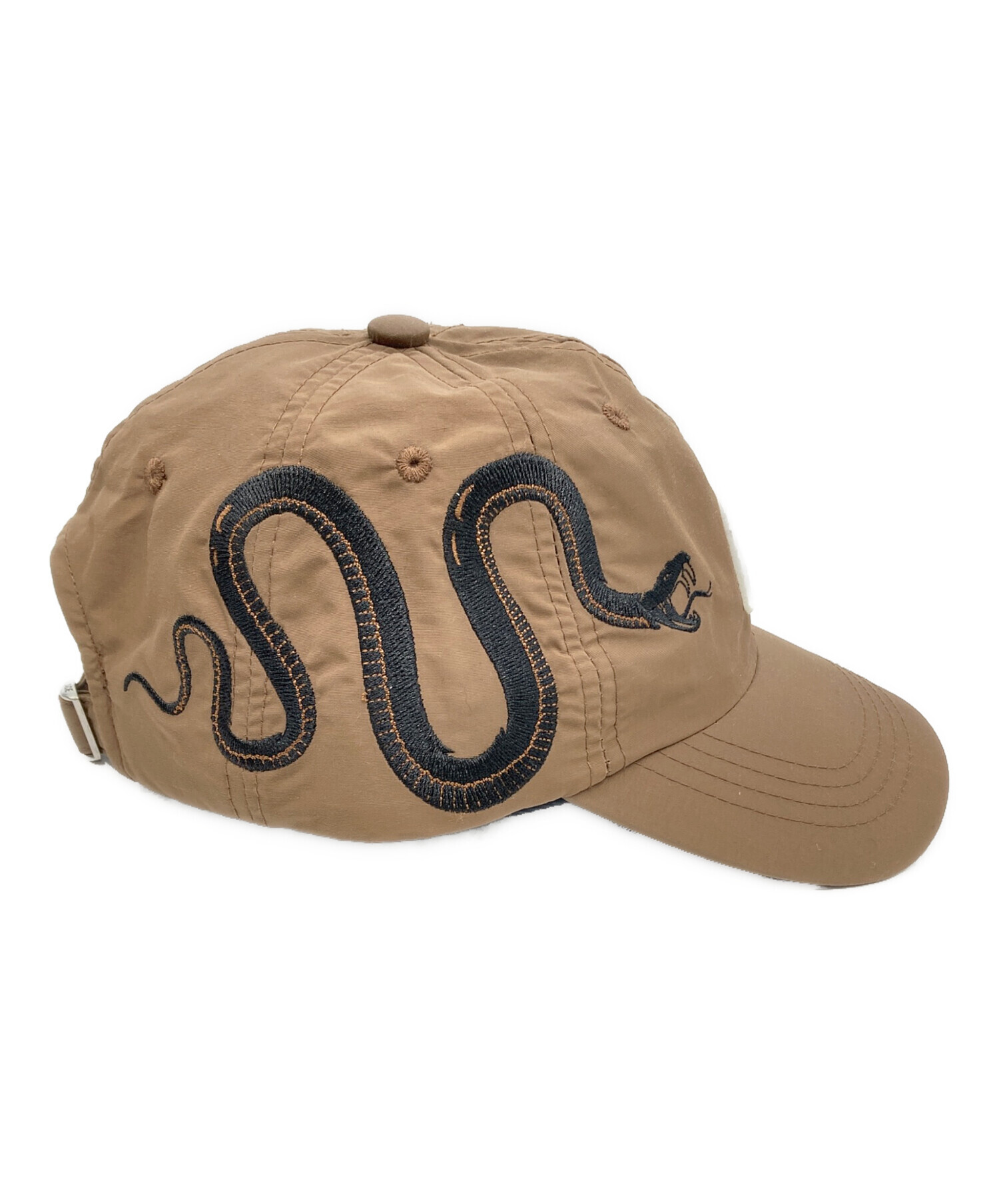 中古・古着通販】PALACE (パレス) SNAKE P 6-panel Cap ブラウン