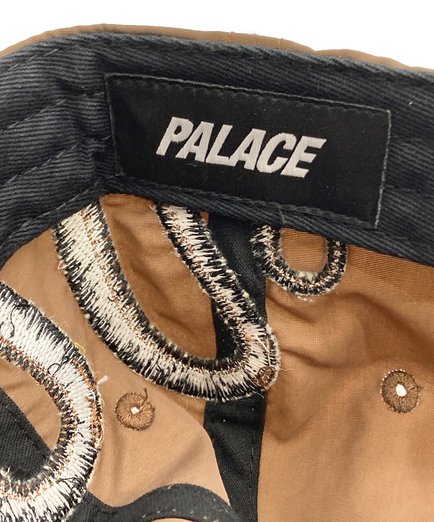 中古・古着通販】PALACE (パレス) SNAKE P 6-panel Cap ブラウン