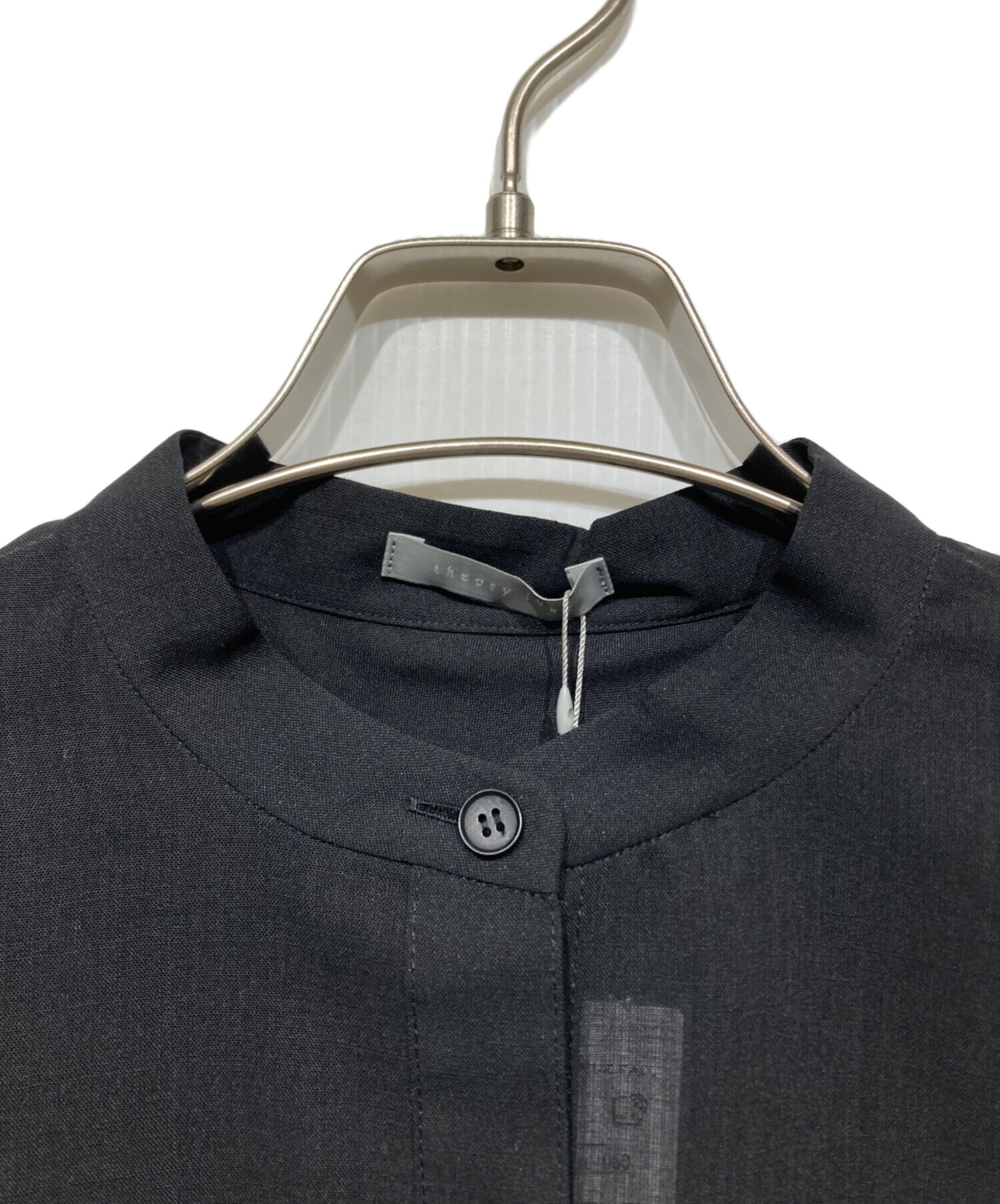 中古・古着通販】theory luxe (セオリーリュクス) バンドカラーシャツ