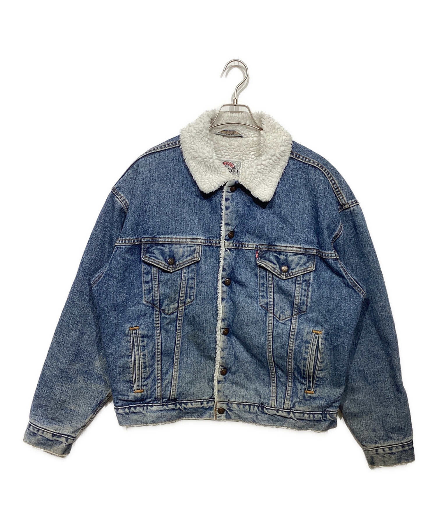 〈ほぼ未使用〉Levi's デニムジャケ裏ボア/リバーシブル/Lと交換したいな 中古・古着通販】LEVI'S (リーバイス) 裏ボアデニムジャケット