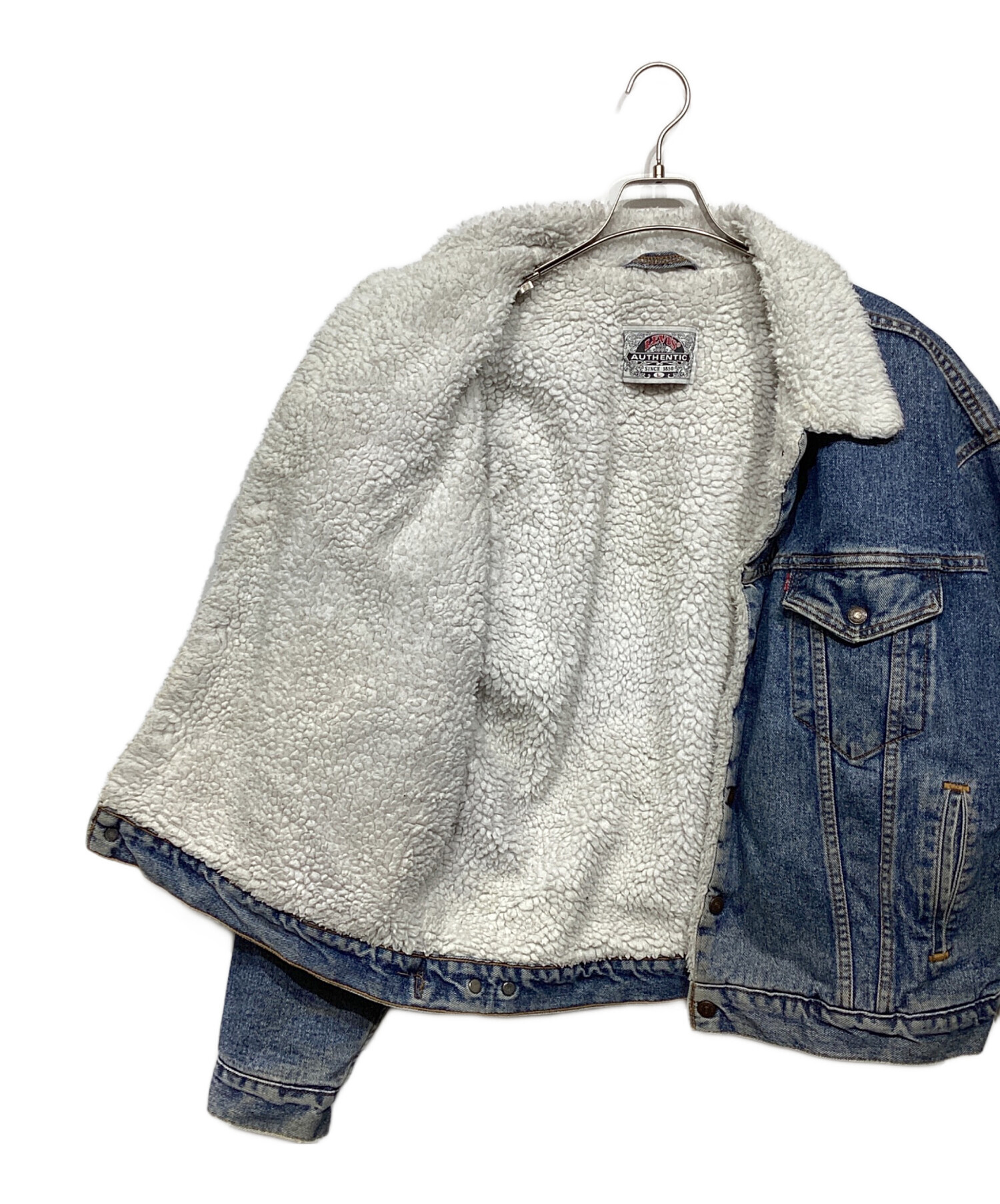 中古・古着通販】LEVI'S (リーバイス) 裏ボアデニムジャケット