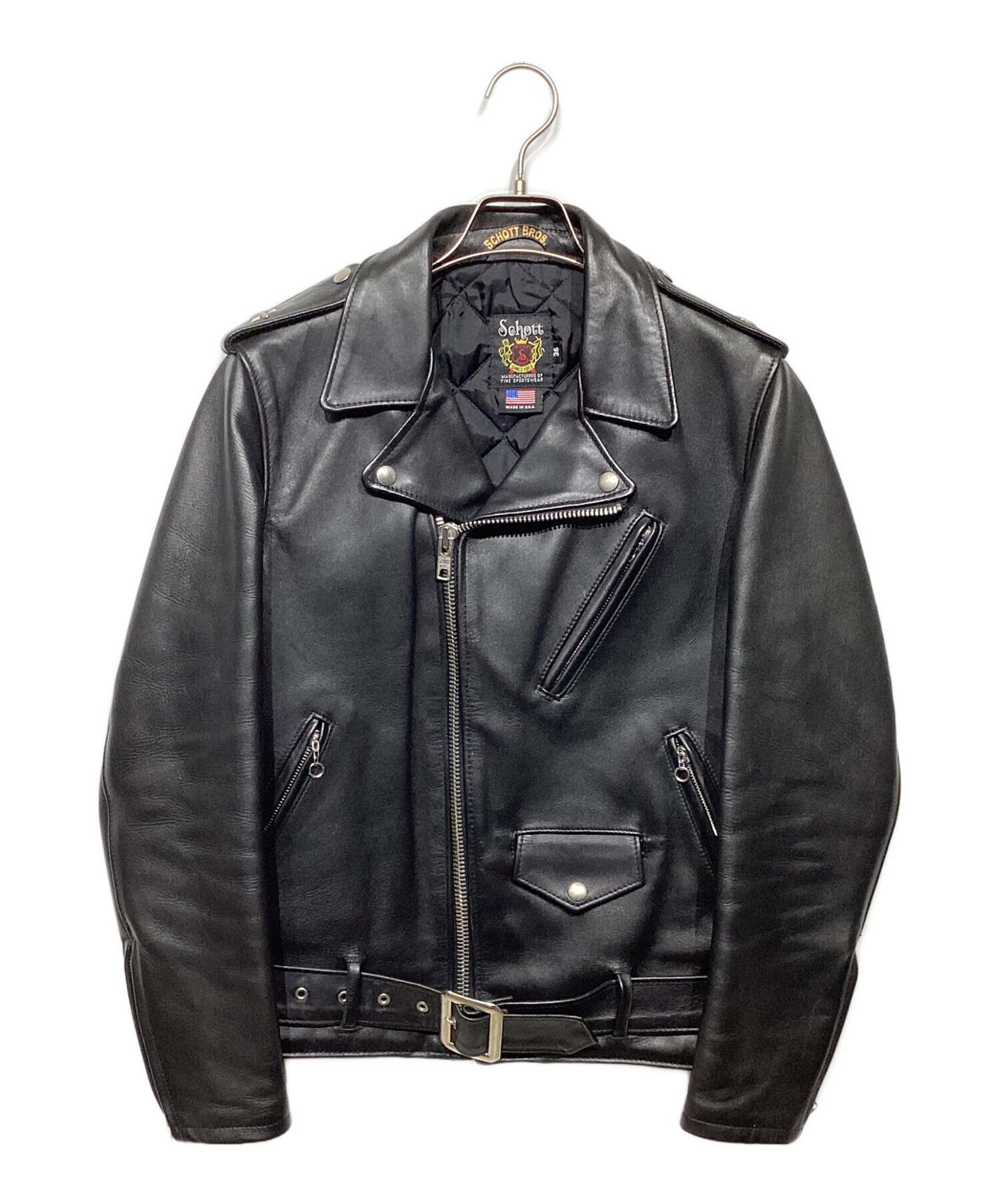 中古・古着通販】Schott (ショット) ワンスター ダブルライダース