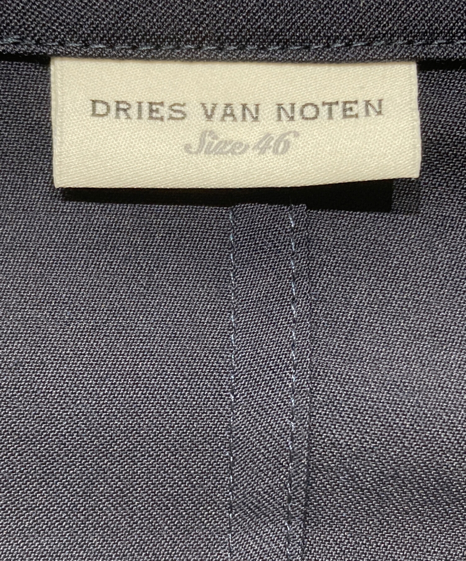 中古・古着通販】DRIES VAN NOTEN (ドリスヴァンノッテン) ウール