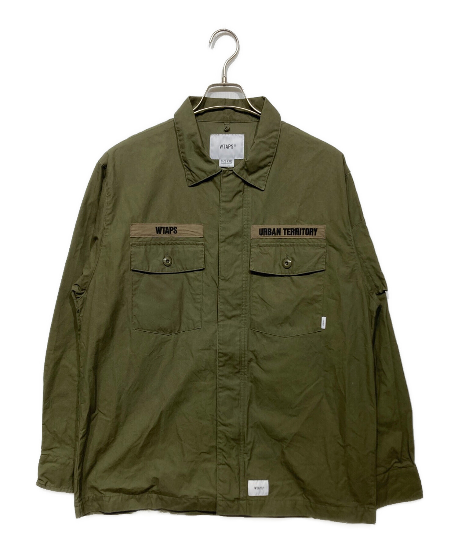 中古・古着通販】WTAPS (ダブルタップス) FLYERS/LS/COTTON.WEATHER