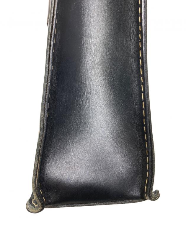 Herz本革ケース・ブラック・中古品・生産終了モデル 中古・古着通販】Herz (ヘルツ) レザートートバッグ ブラック
