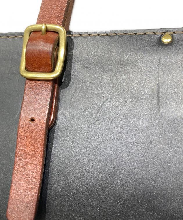 中古・古着通販】Herz (ヘルツ) レザートートバッグ ブラック