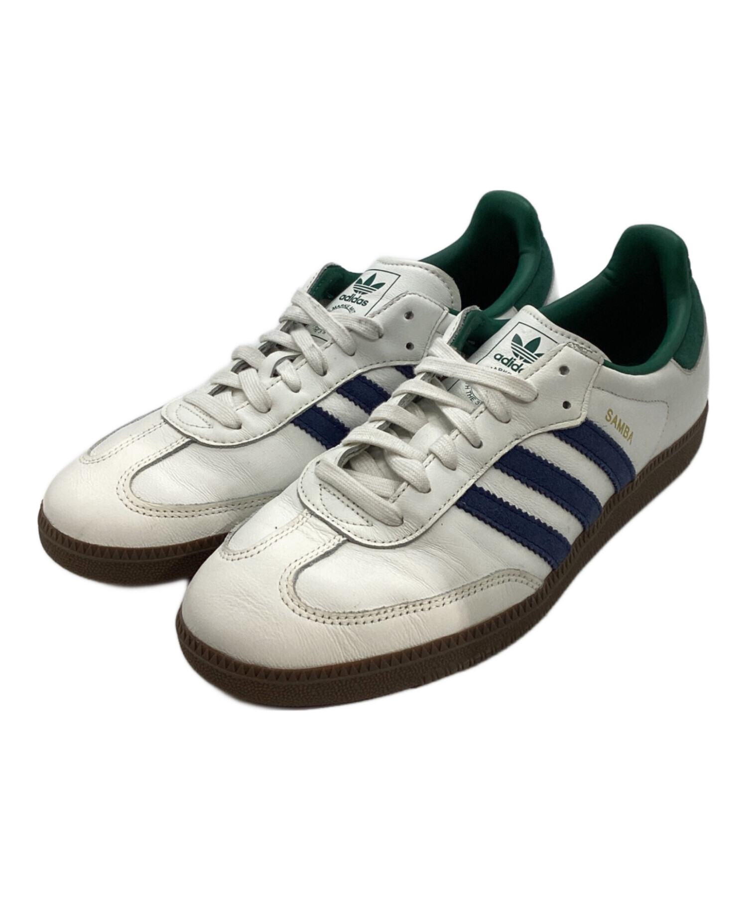 中古・古着通販】adidas (アディダス) Samba OG ホワイト×ネイビー 