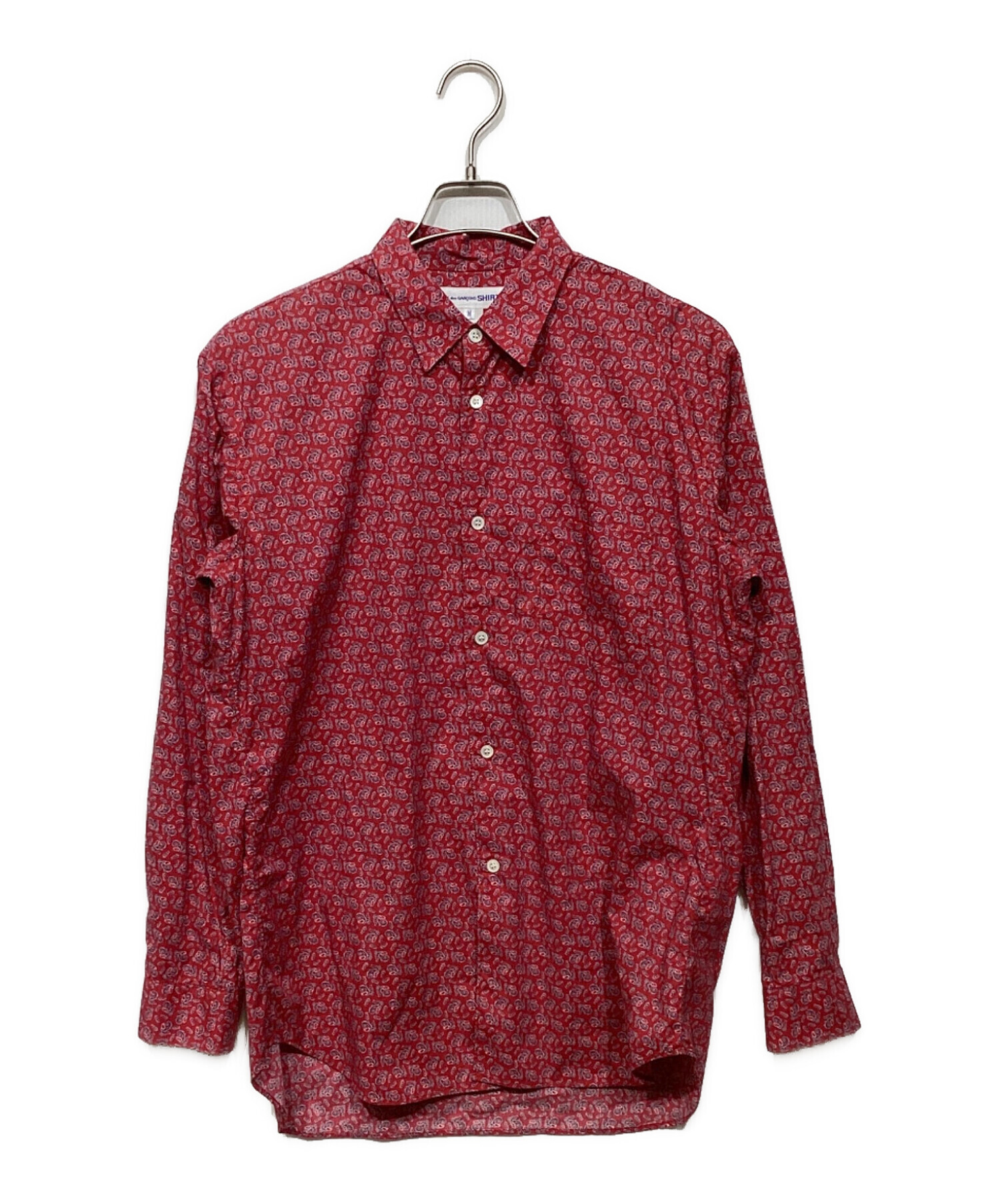 COMME des GARÇONSコムデギャルソン 長袖シャツ ボルドー 中古・古着通販】COMME des GARCONS SHIRT (コムデギャルソンシャツ