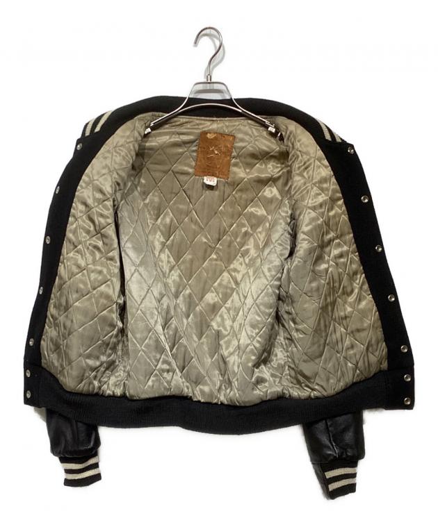 中古・古着通販】Golden Bear (ゴールデンベア) 袖レザースタジャン